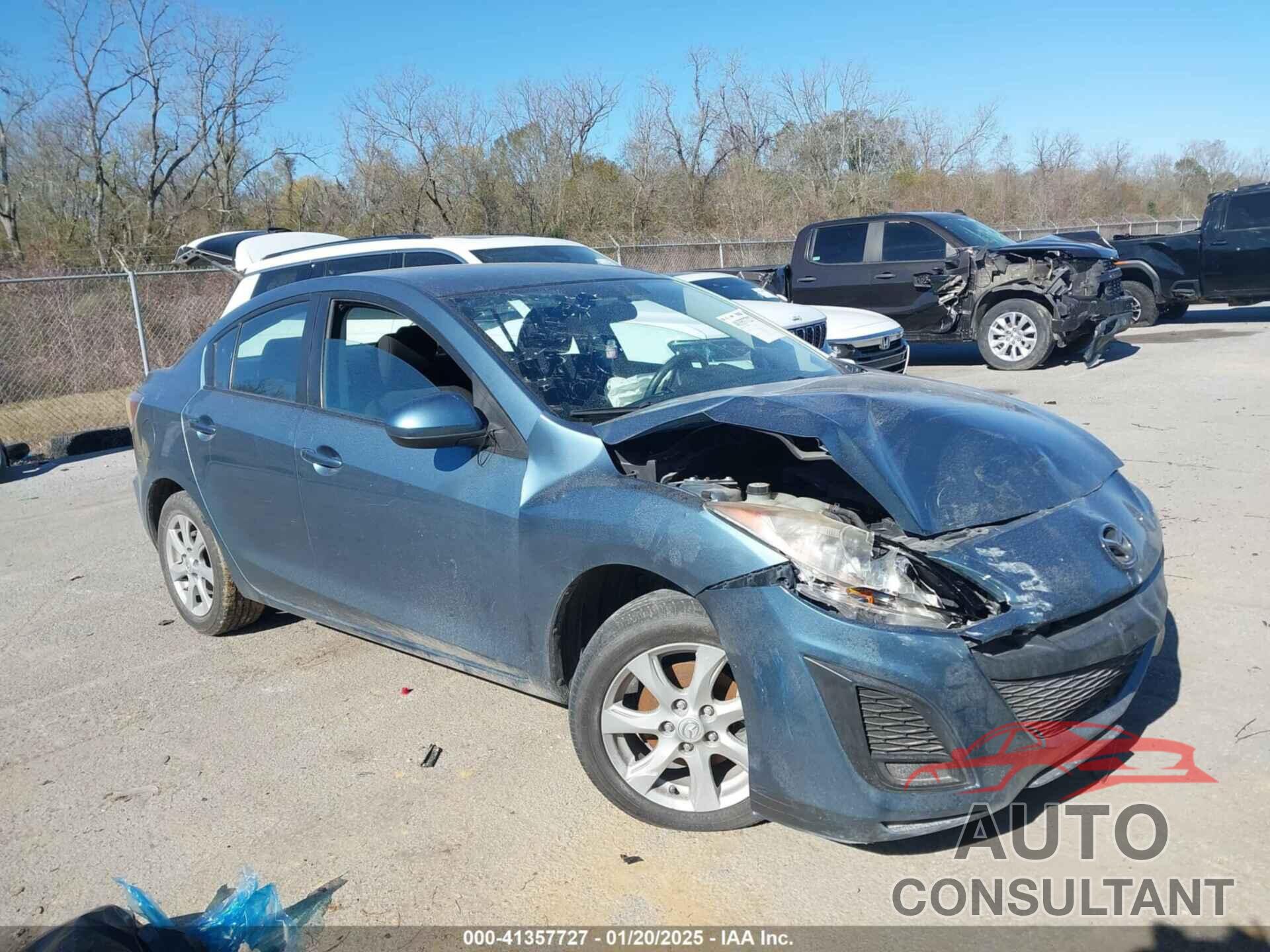 MAZDA MAZDA3 2010 - JM1BL1SFXA1352733