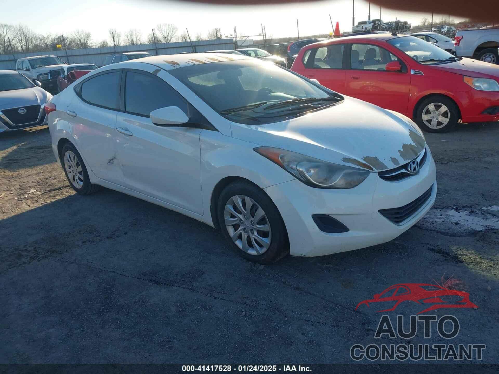 HYUNDAI ELANTRA 2012 - 5NPDH4AE3CH066898