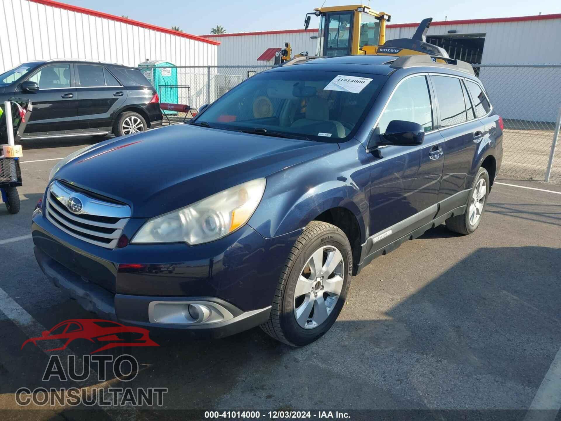 SUBARU OUTBACK 2012 - 4S4BRBCC5C3286720