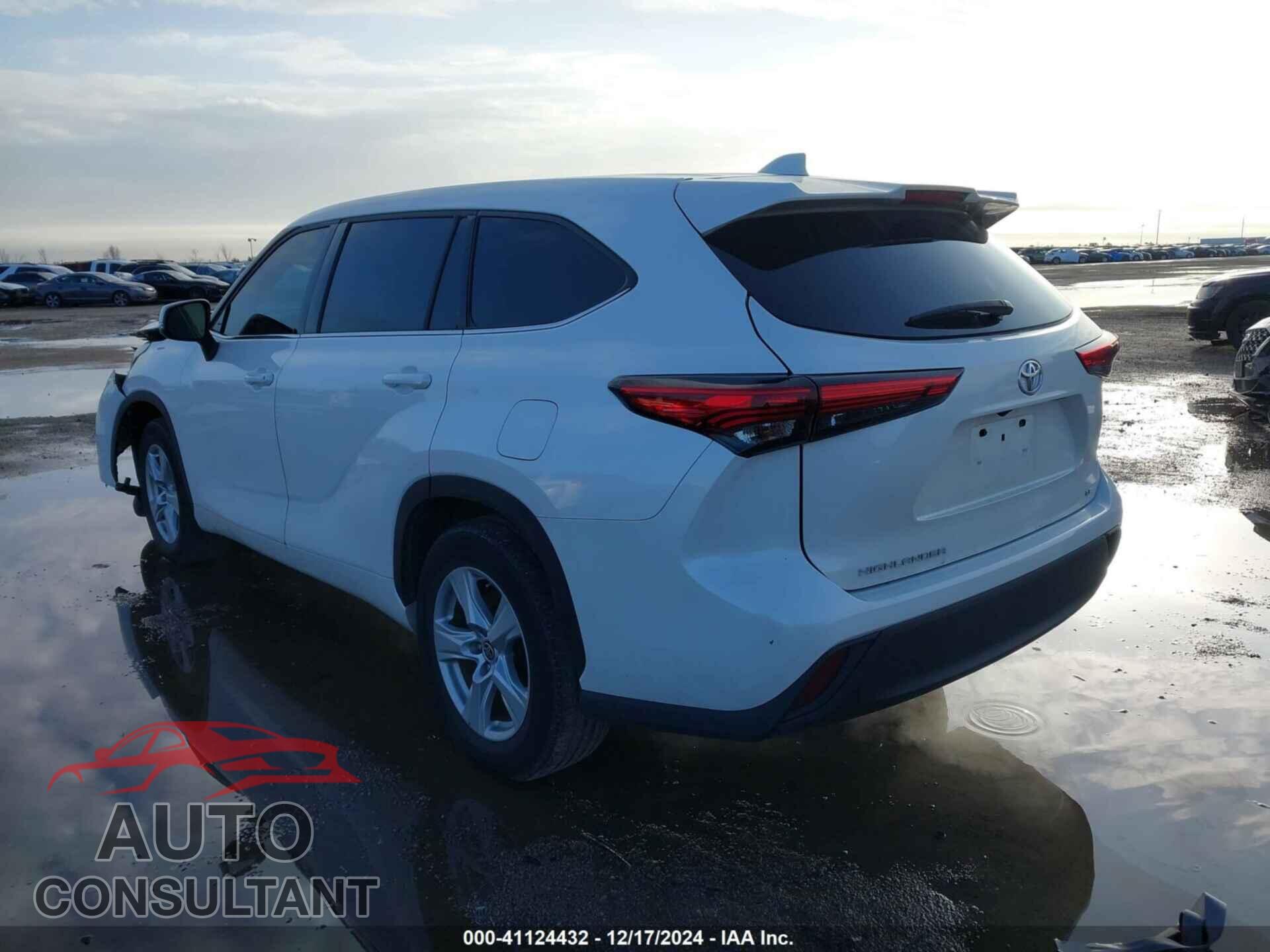 TOYOTA HIGHLANDER 2021 - 5TDZZRAH1MS079042