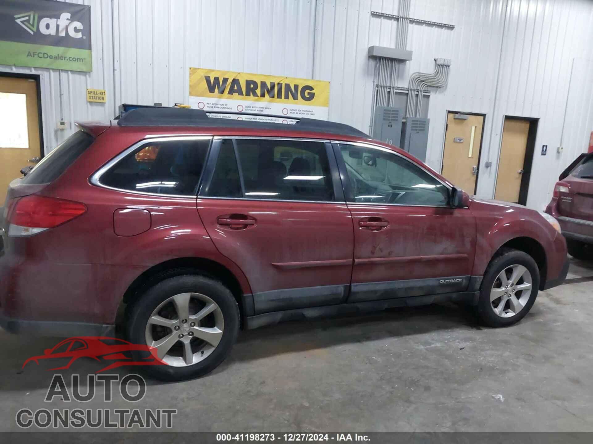 SUBARU OUTBACK 2014 - 4S4BRBLC5E3320240