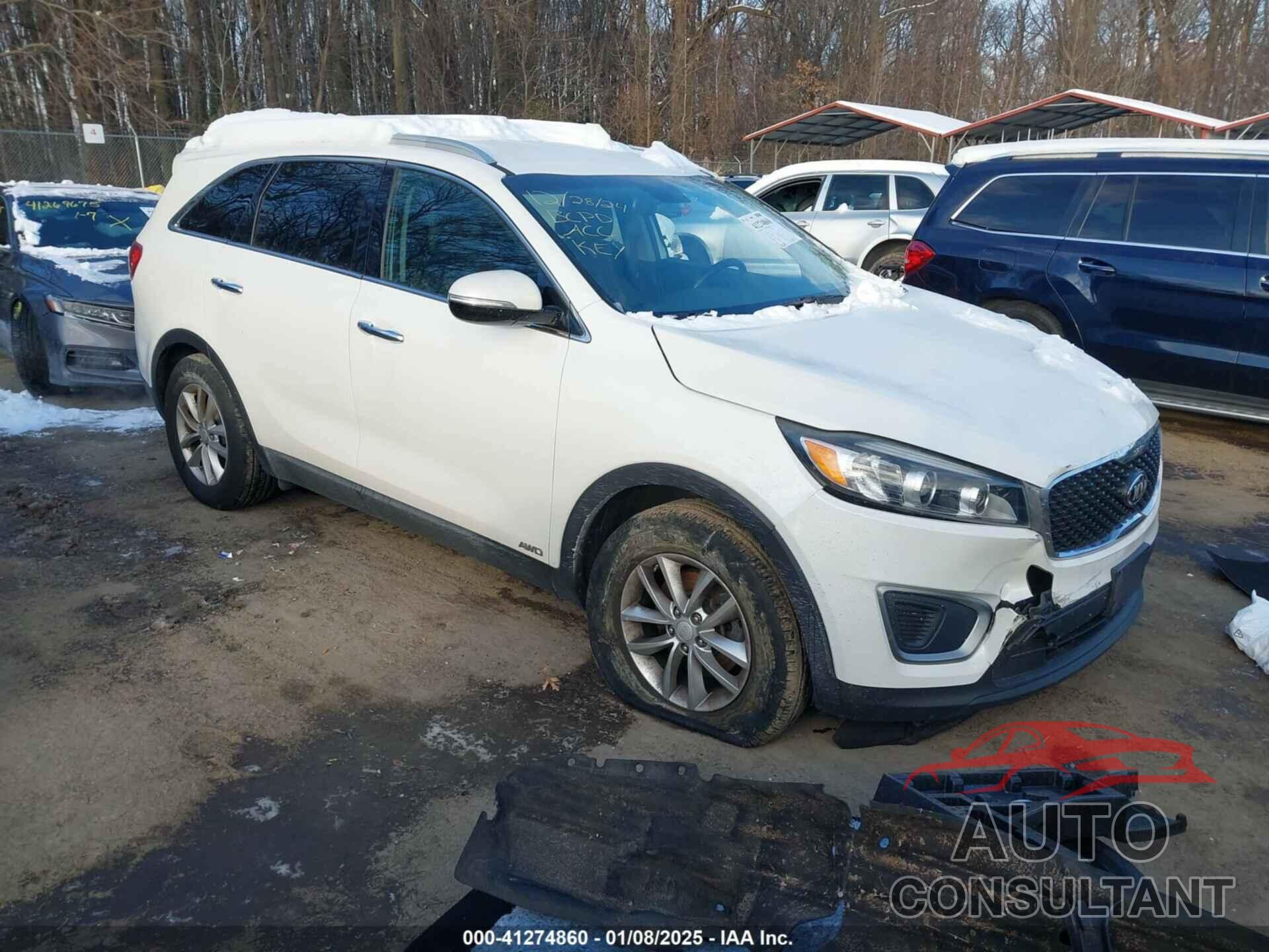 KIA SORENTO 2016 - 5XYPGDA31GG043910