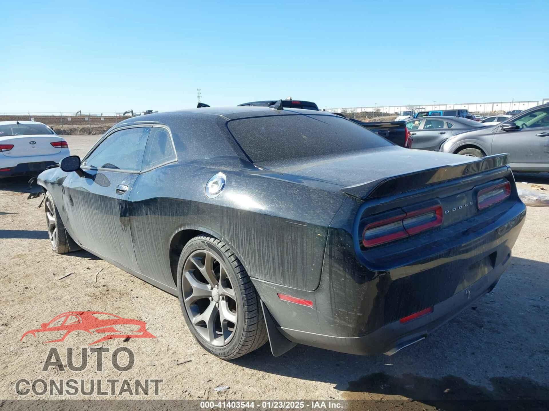 DODGE CHALLENGER 2016 - 2C3CDZAG2GH256698