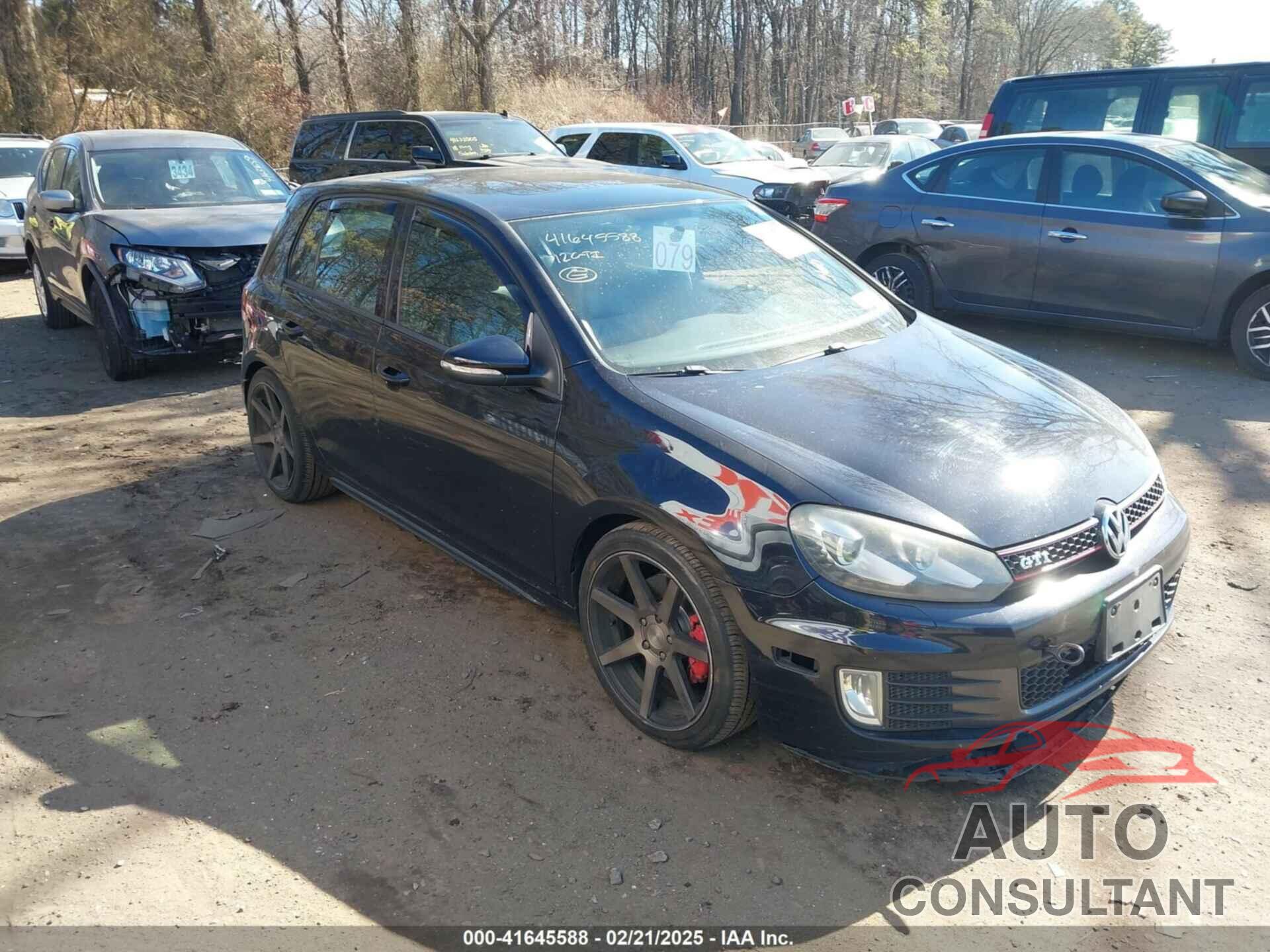 VOLKSWAGEN GTI 2012 - WVWGD7AJ4CW289758