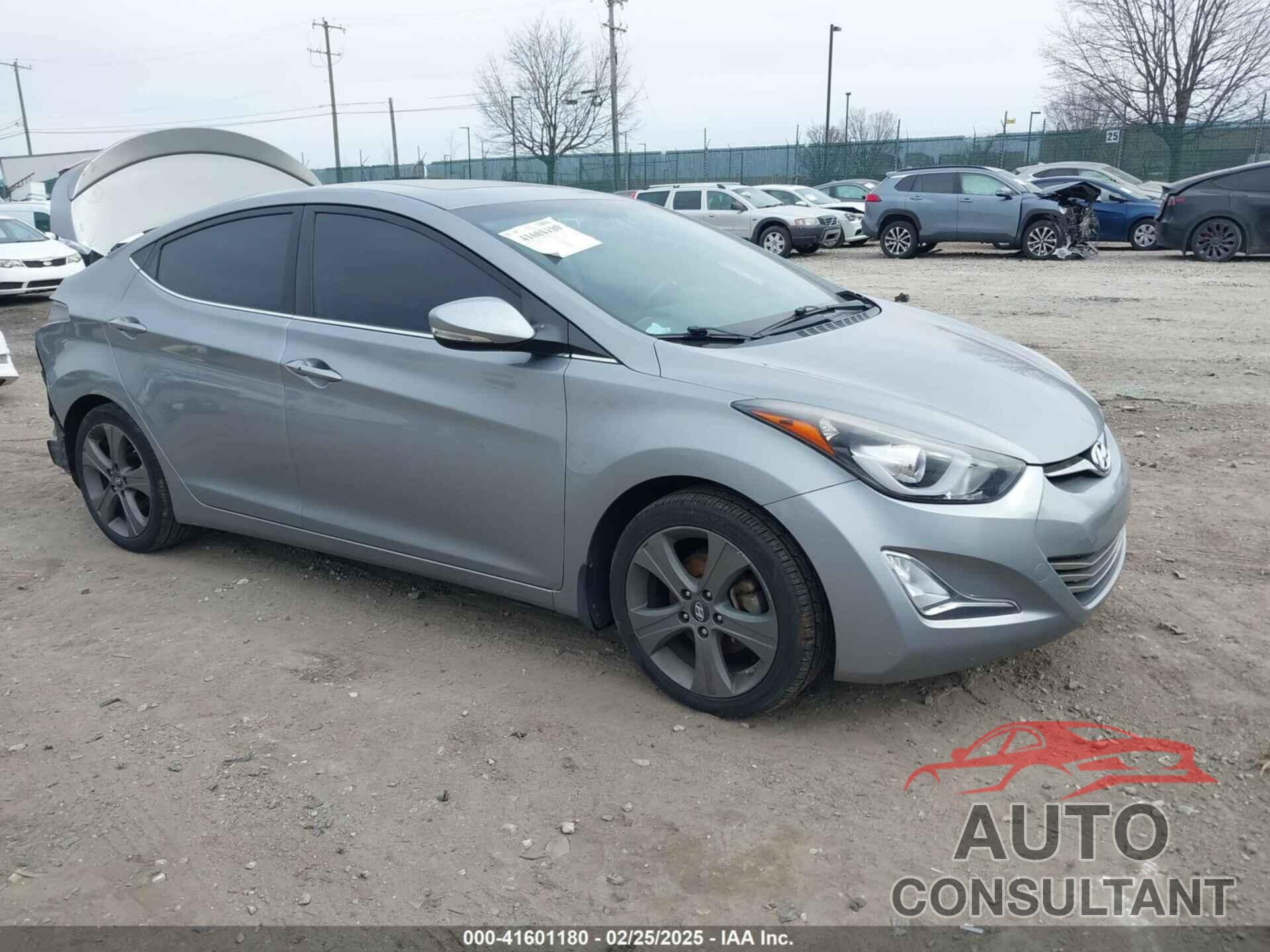 HYUNDAI ELANTRA 2015 - KMHDH4AH9FU304317