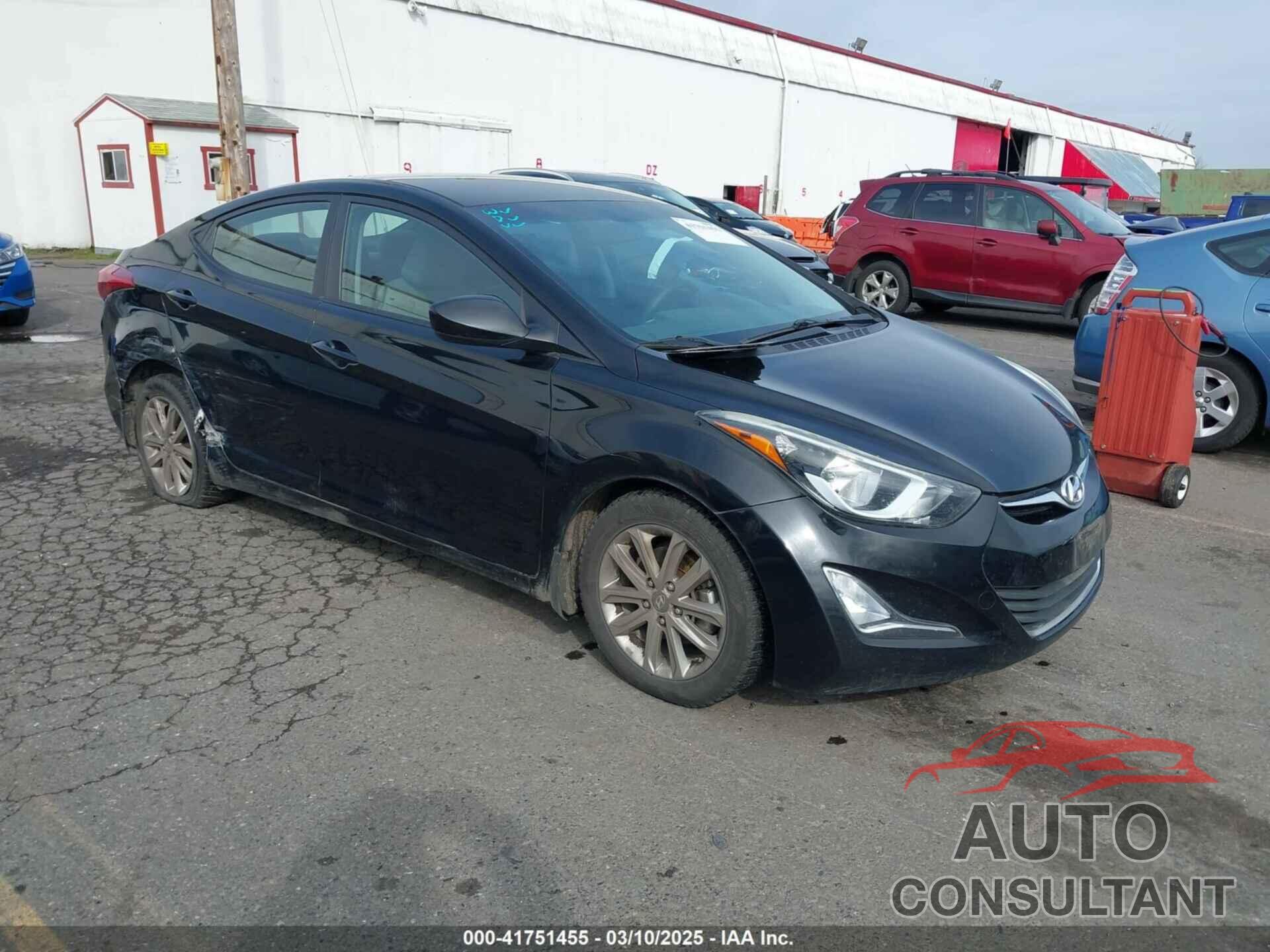 HYUNDAI ELANTRA 2016 - KMHDH4AE7GU481519