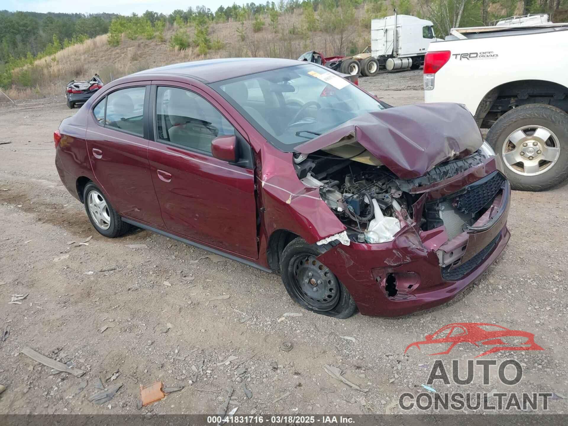 MITSUBISHI MIRAGE G4 2020 - ML32F3FJ7LHF12486