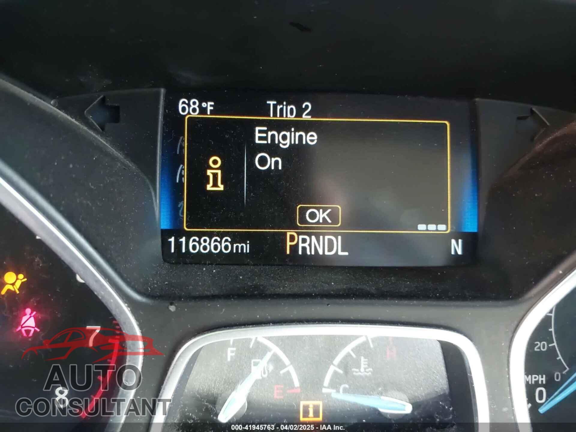FORD FOCUS 2017 - 1FADP3F29HL263353