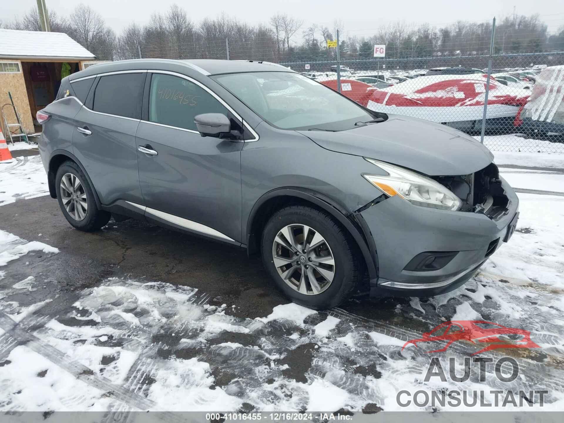 NISSAN MURANO 2016 - 5N1AZ2MH0GN157459