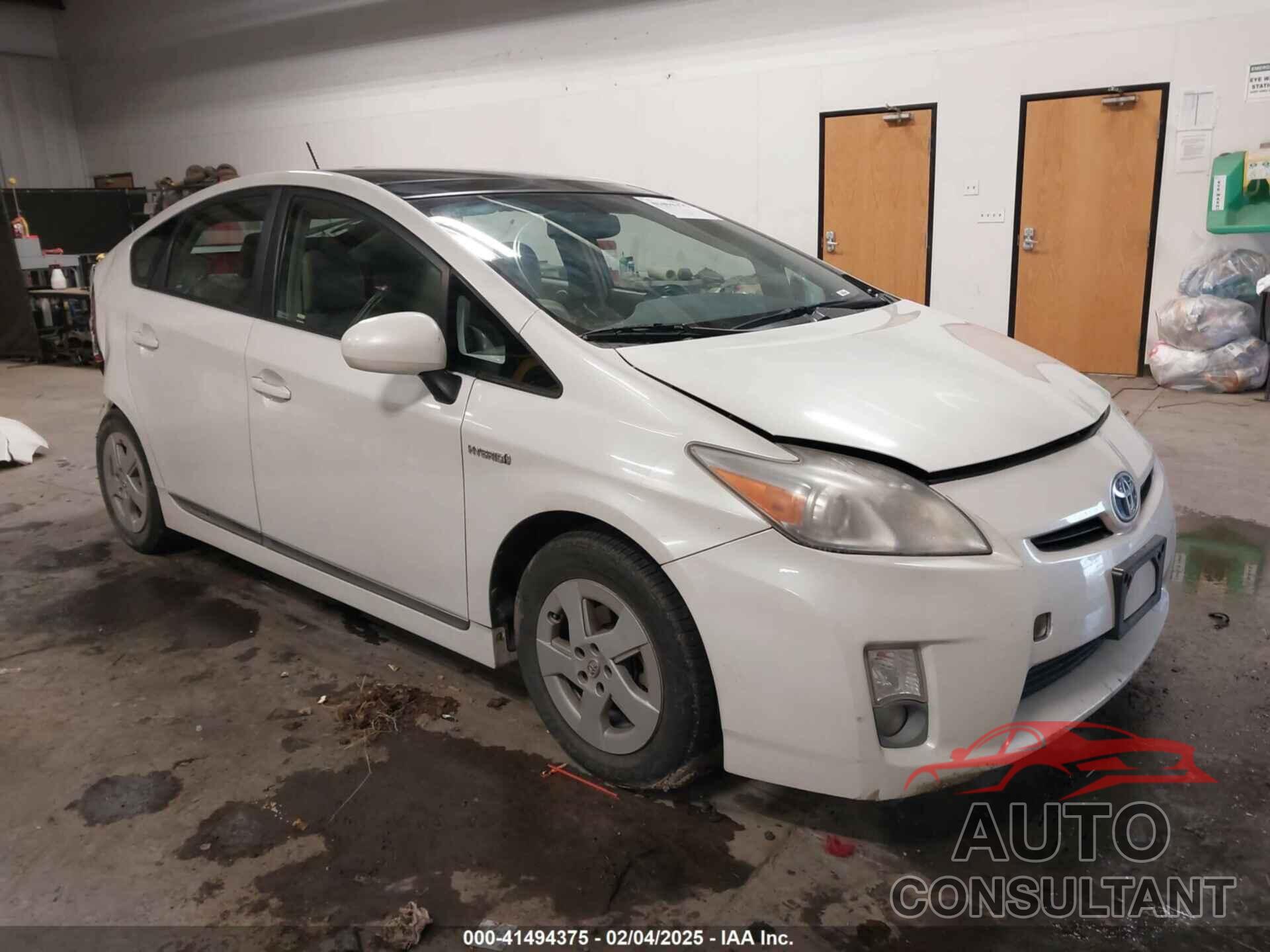 TOYOTA PRIUS 2011 - JTDKN3DU5B0280249