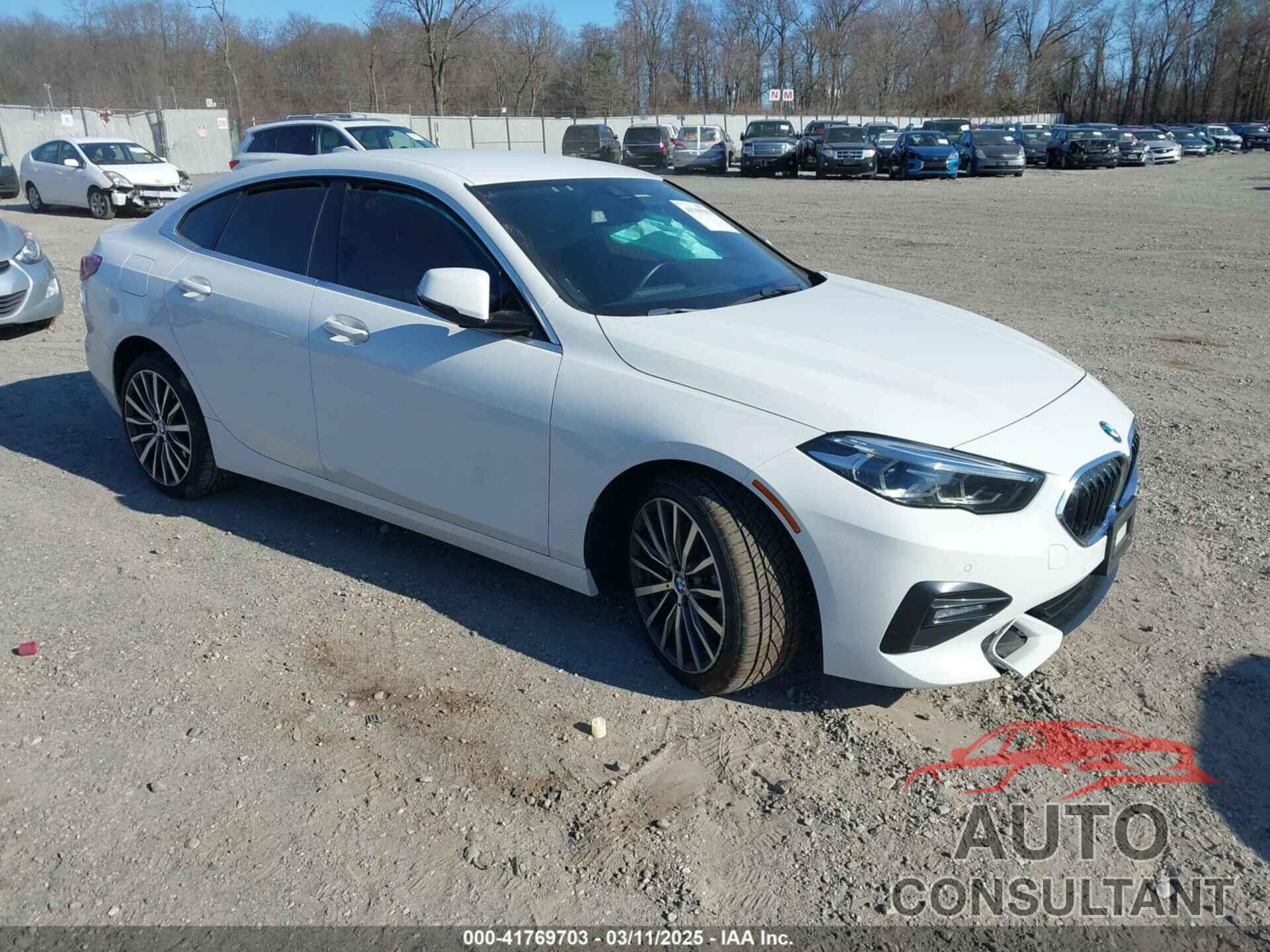 BMW 228I GRAN COUPE 2021 - WBA73AK05M7H39631