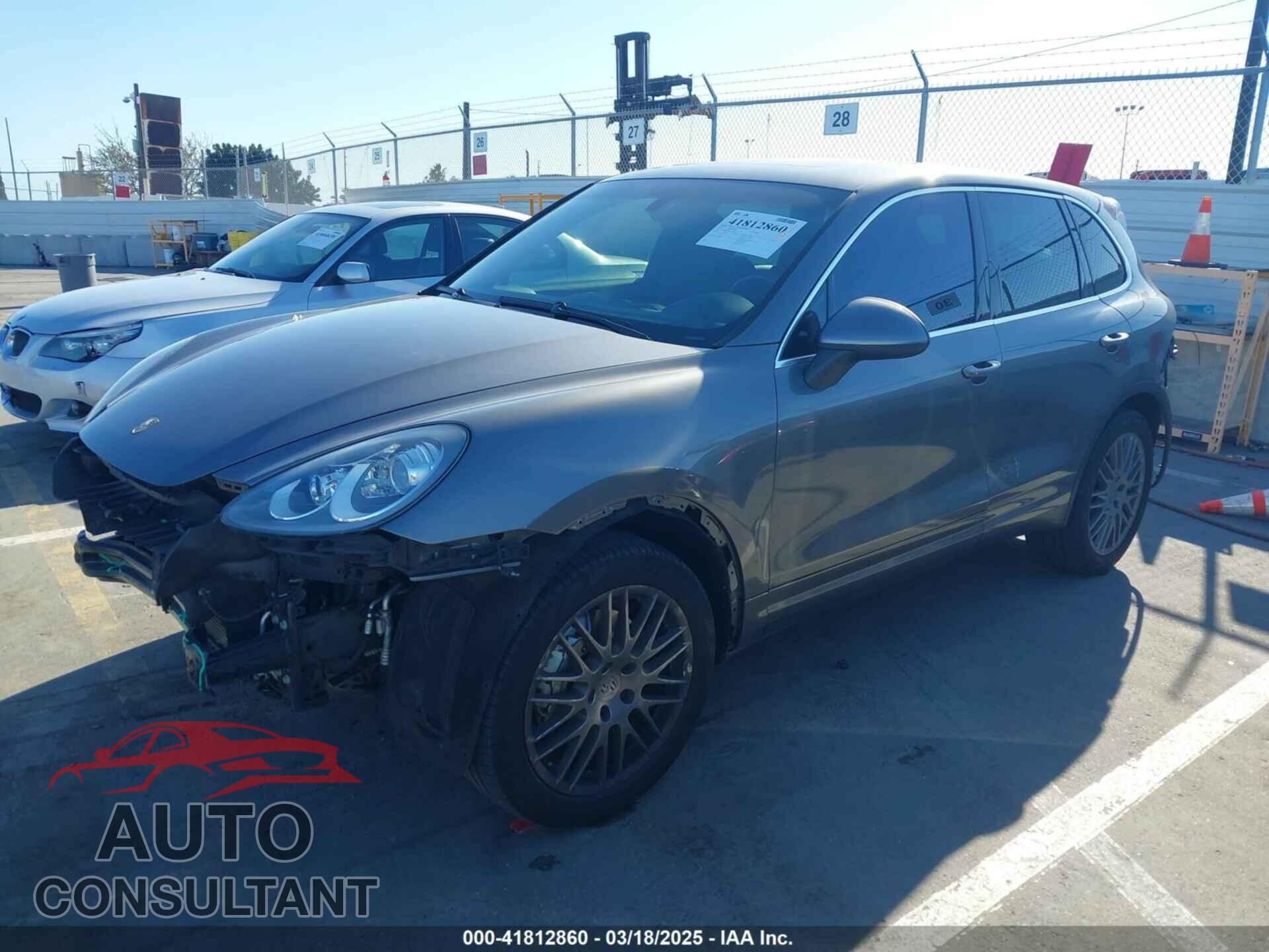 PORSCHE CAYENNE 2013 - WP1AB2A29DLA83568
