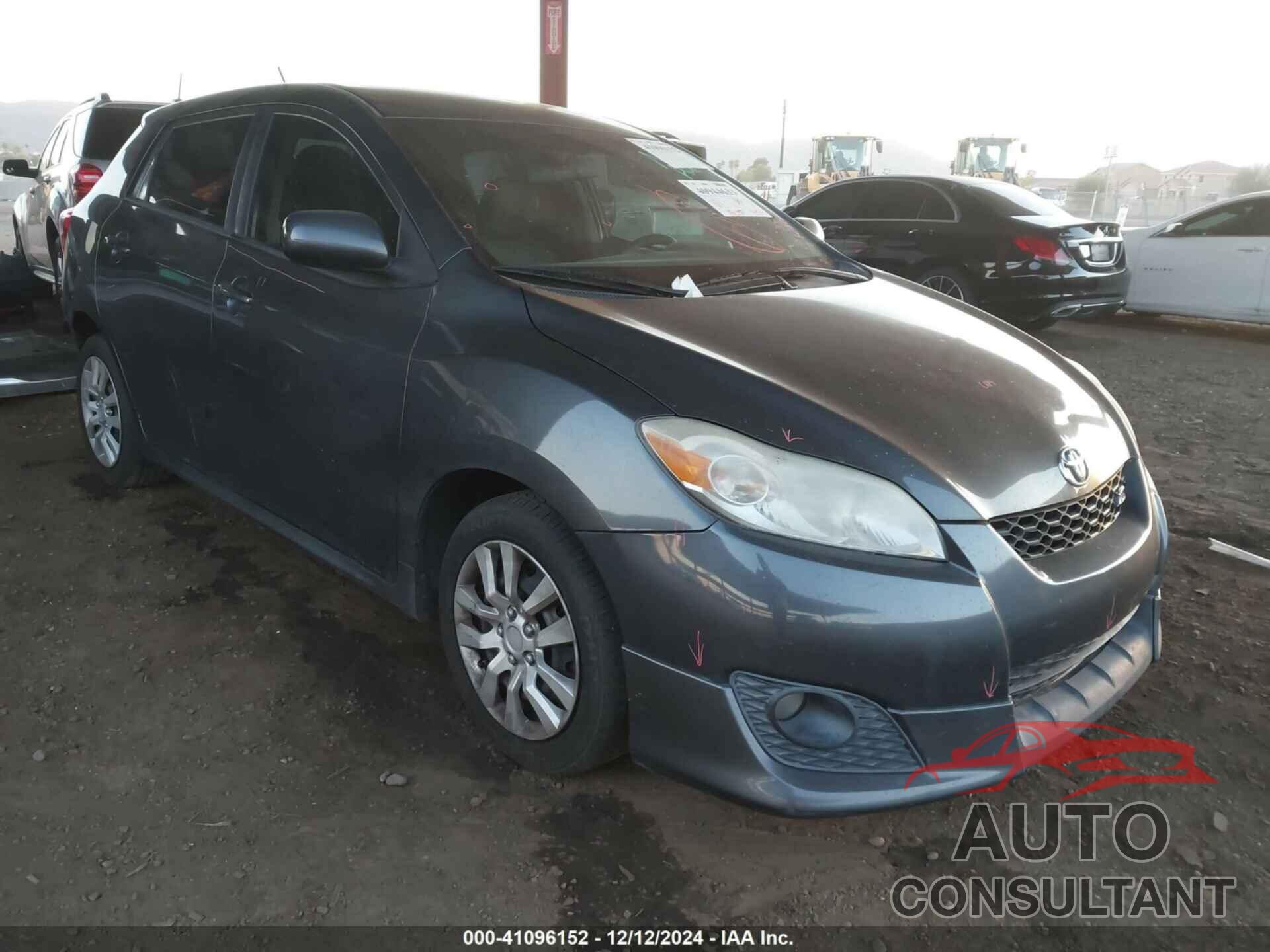 TOYOTA MATRIX 2009 - 2T1KE40E59C024018