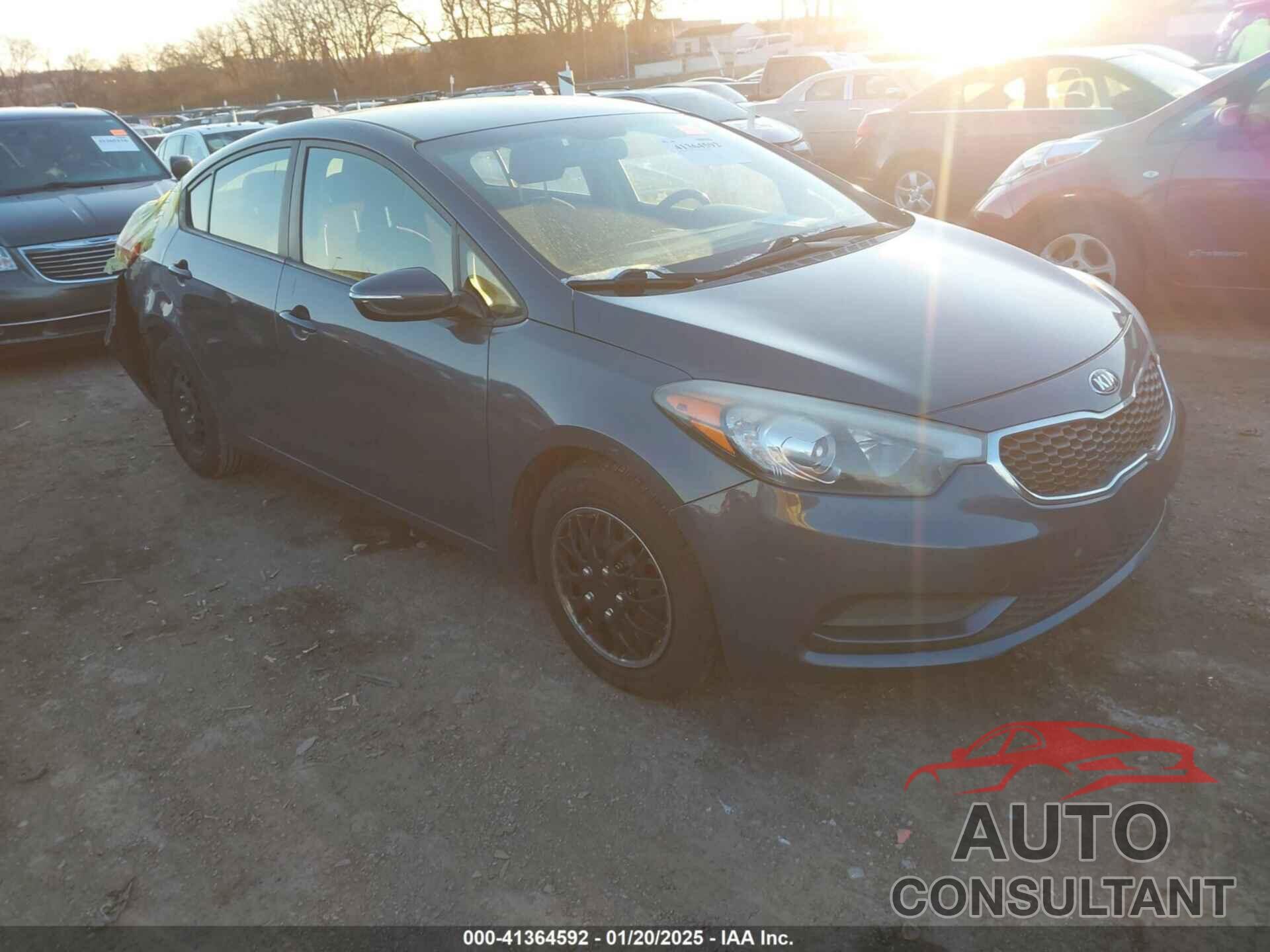 KIA FORTE 2016 - KNAFX4A64G5520454