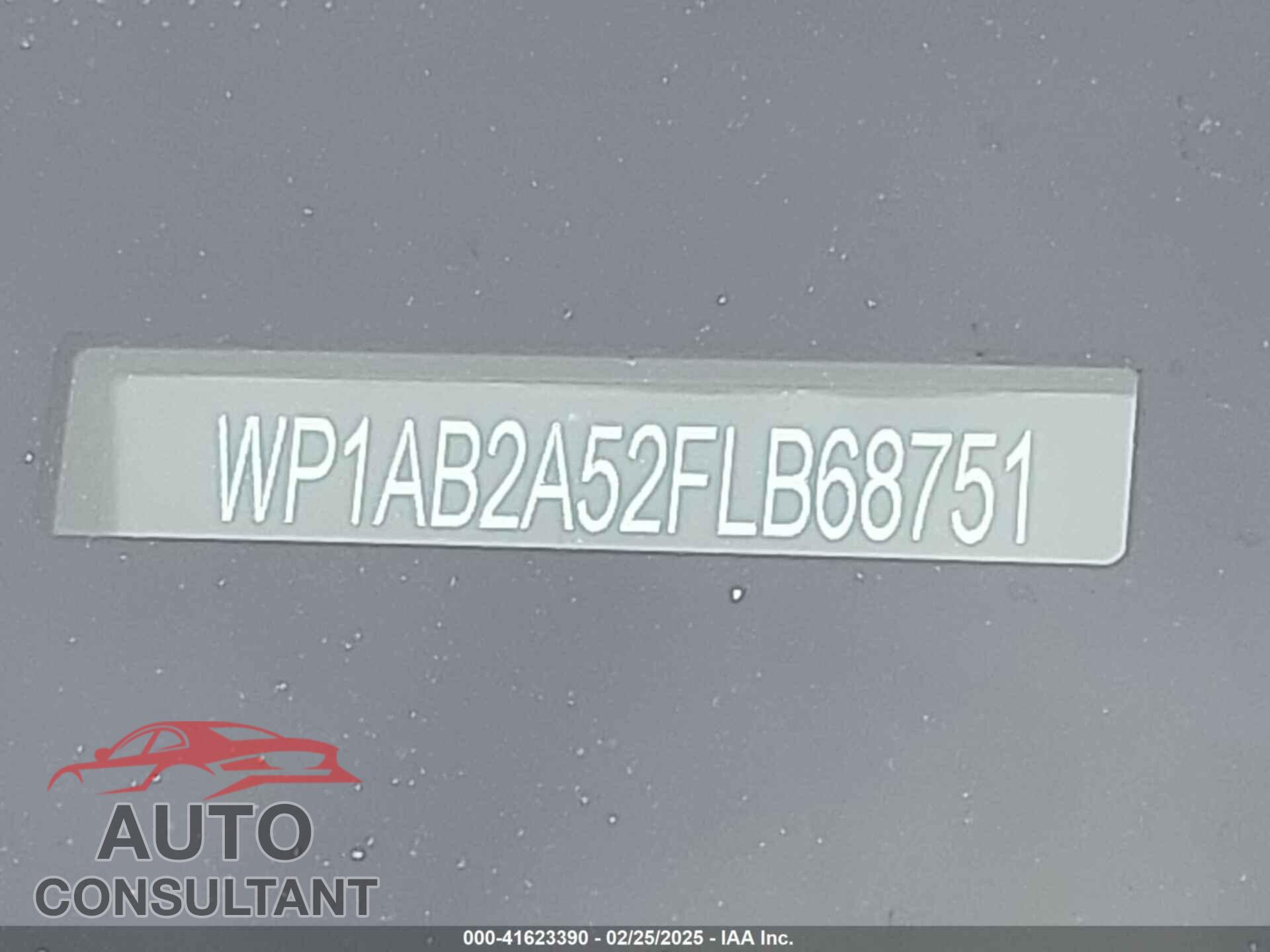 PORSCHE MACAN 2015 - WP1AB2A52FLB68751