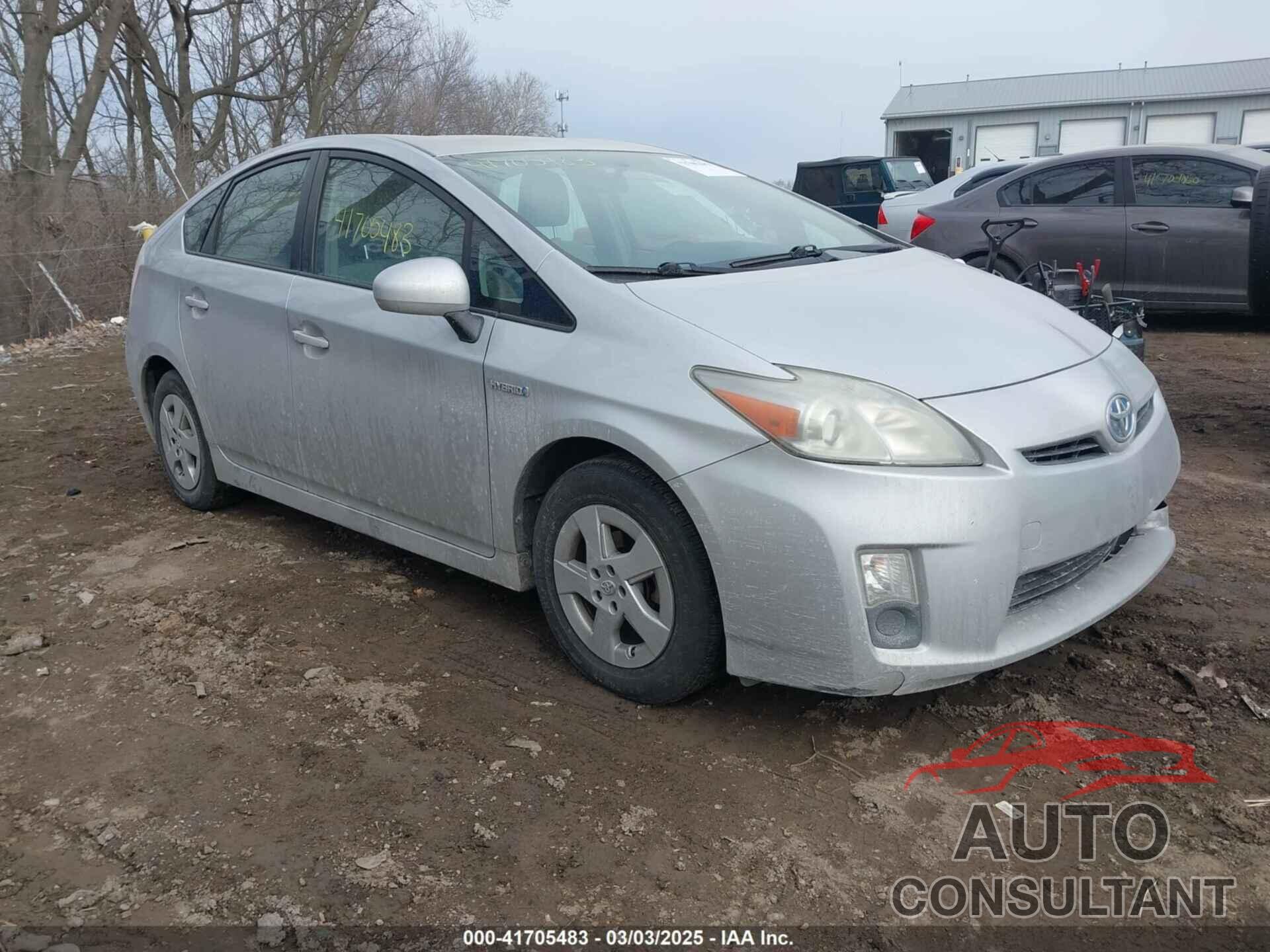 TOYOTA PRIUS 2010 - JTDKN3DU8A0119389