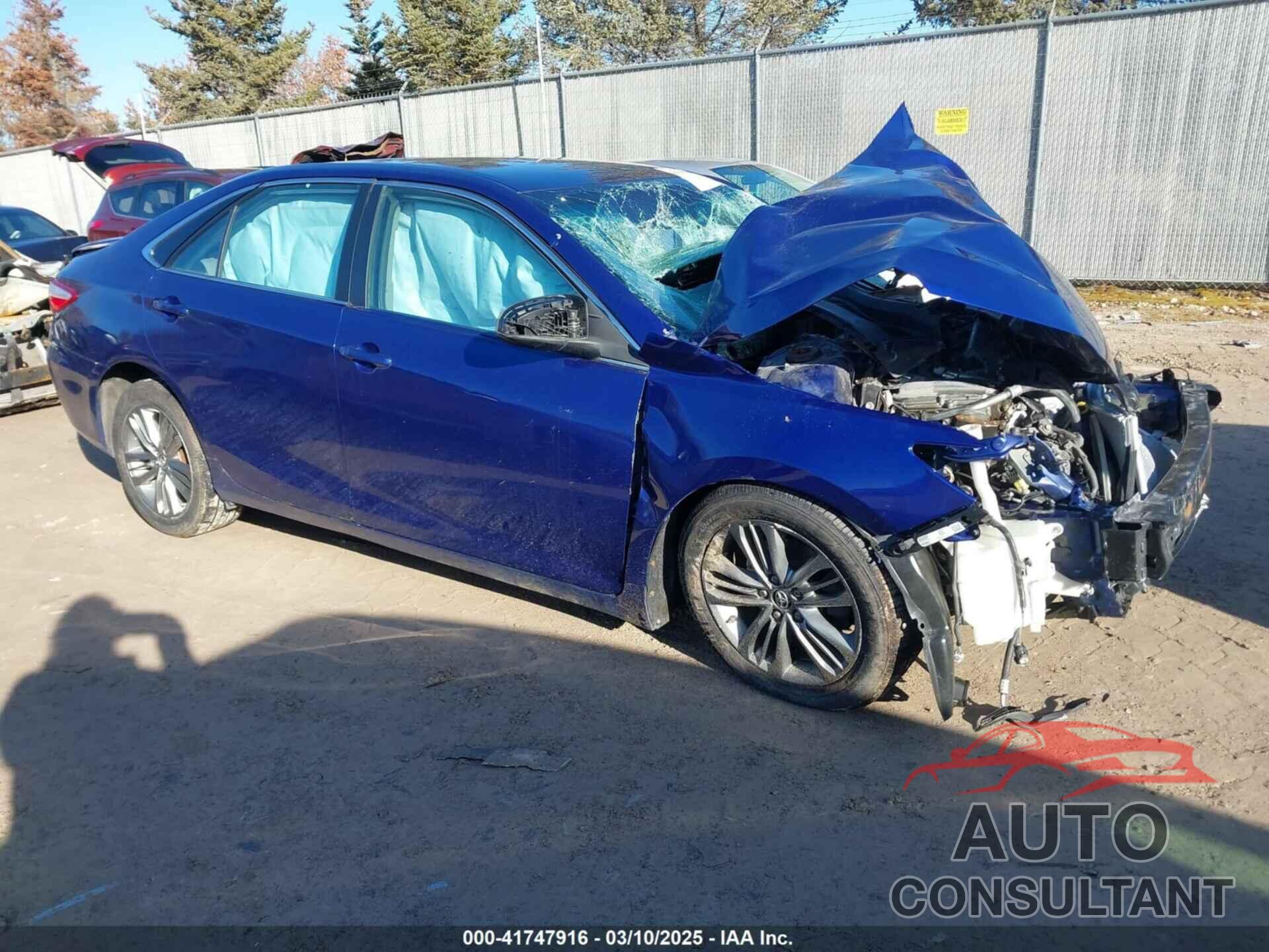 TOYOTA CAMRY 2015 - 4T1BF1FK1FU888180