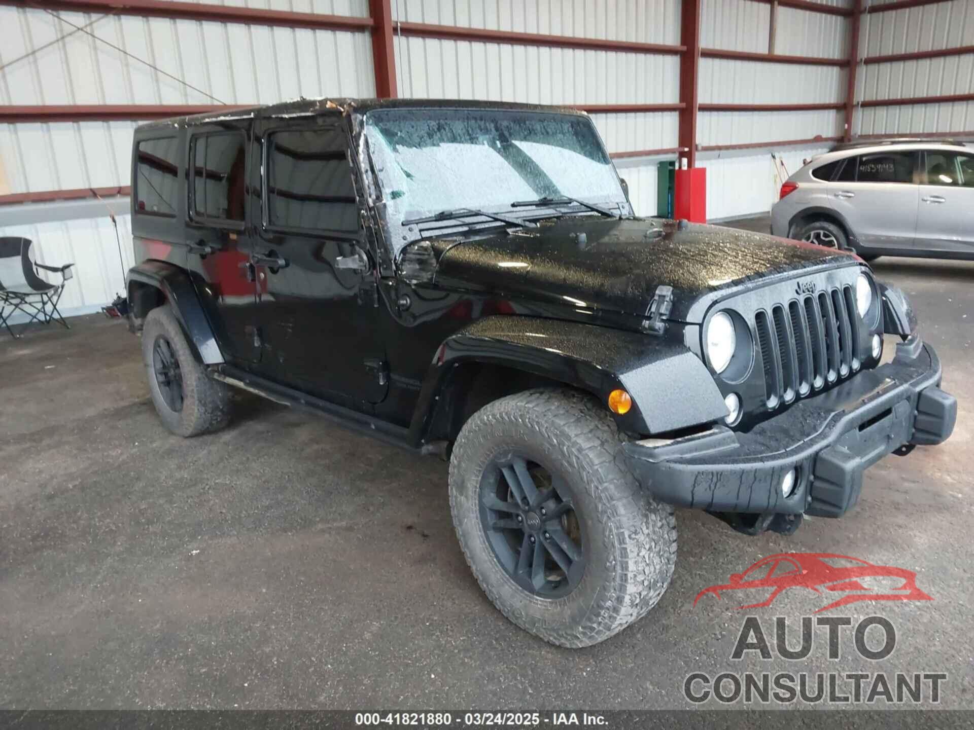 JEEP WRANGLER UNLIMITED 2017 - 1C4BJWEG1HL612300