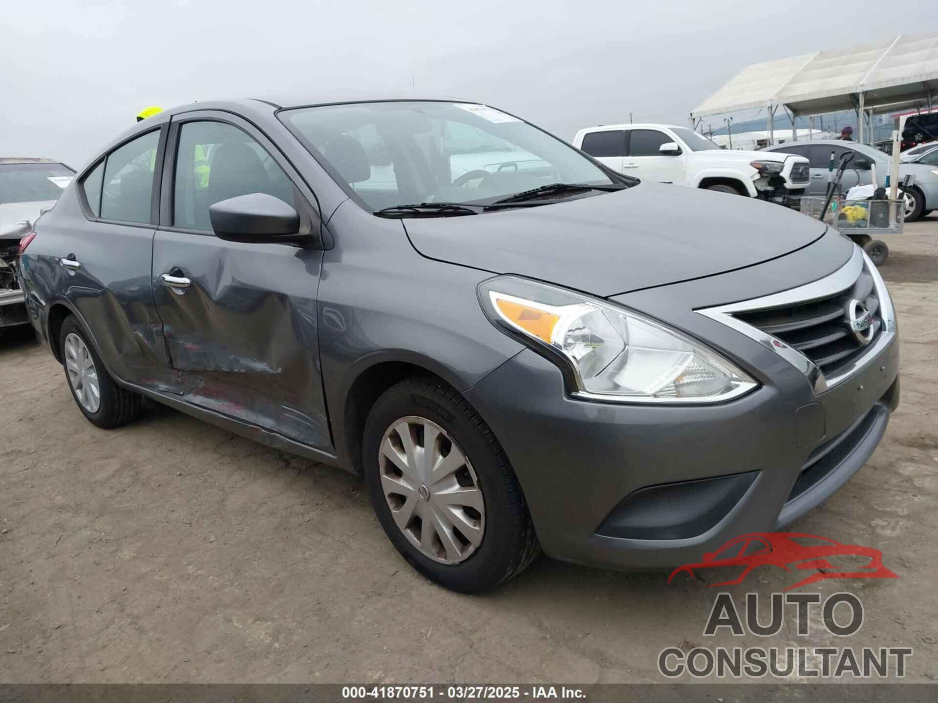 NISSAN VERSA 2018 - 3N1CN7AP5JL862737