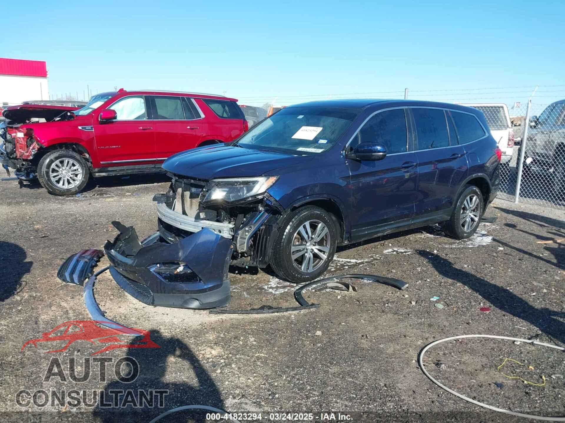 HONDA PILOT 2016 - 5FNYF5H53GB044357