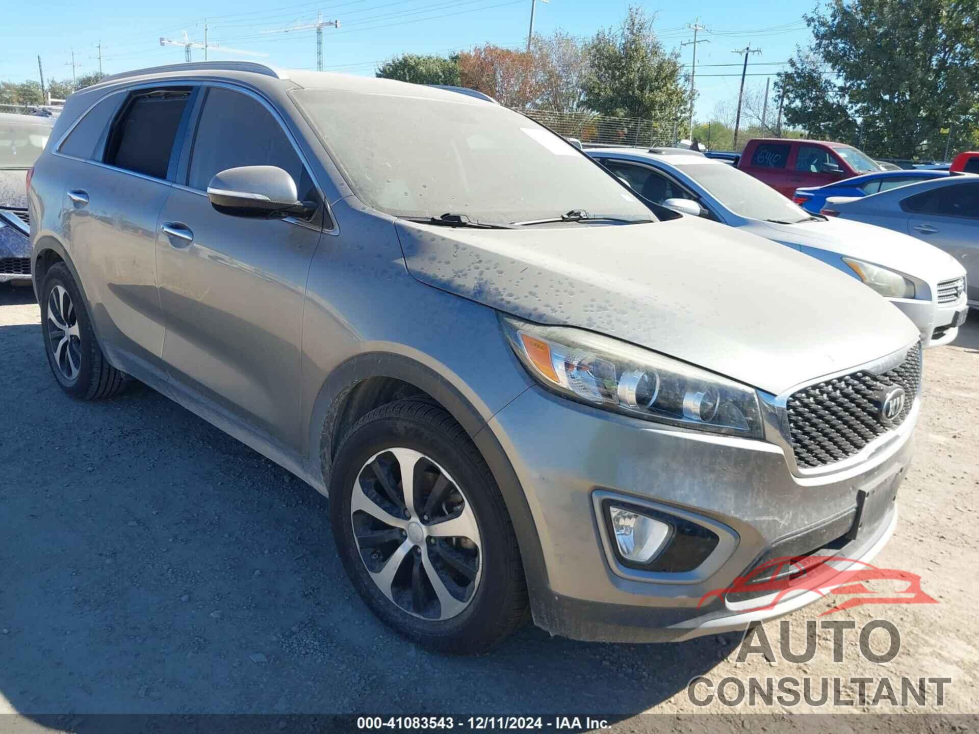 KIA SORENTO 2017 - 5XYPH4A11HG277087