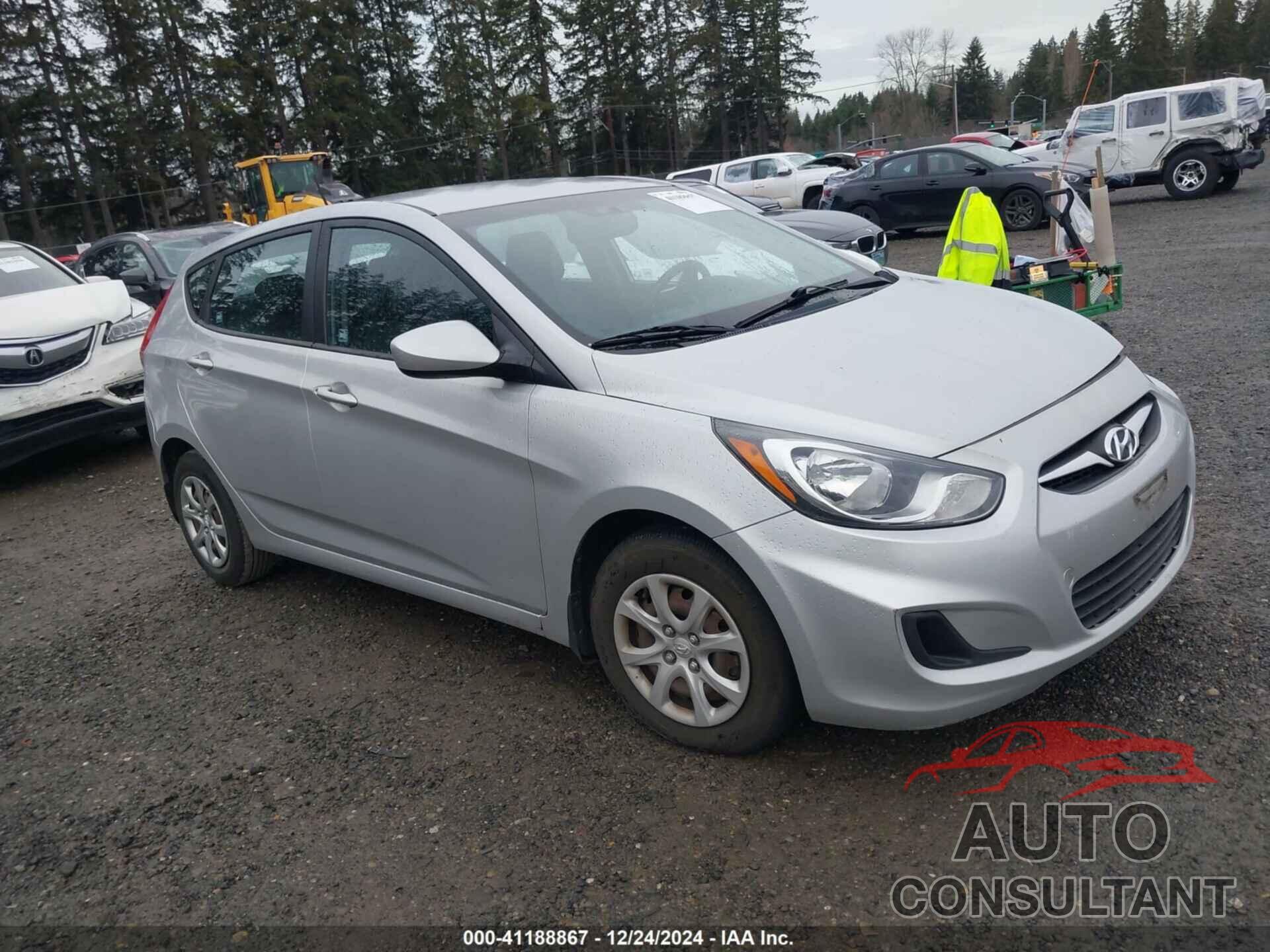 HYUNDAI ACCENT 2013 - KMHCT5AE5DU079204