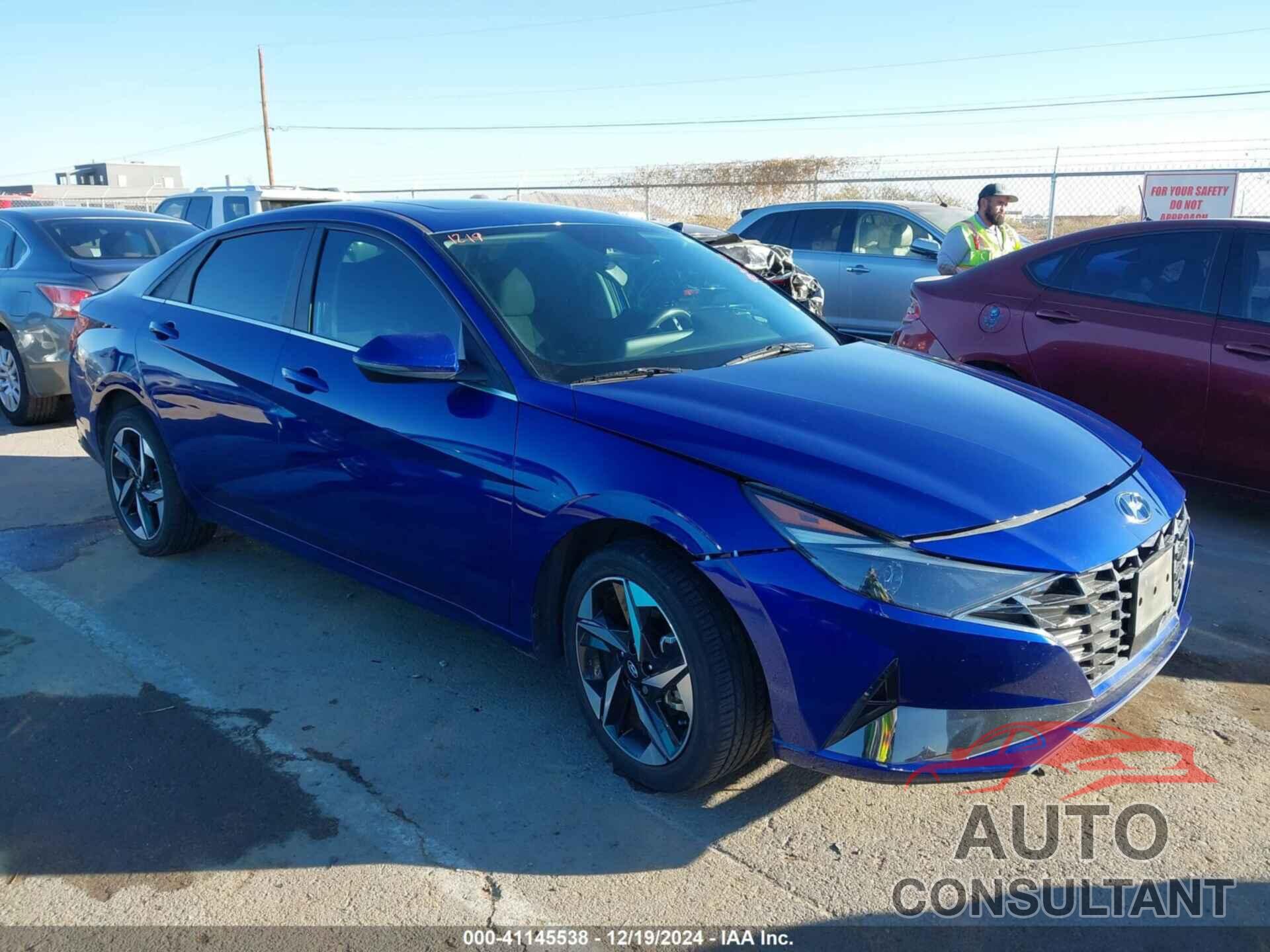 HYUNDAI ELANTRA 2021 - 5NPLN4AG3MH028319