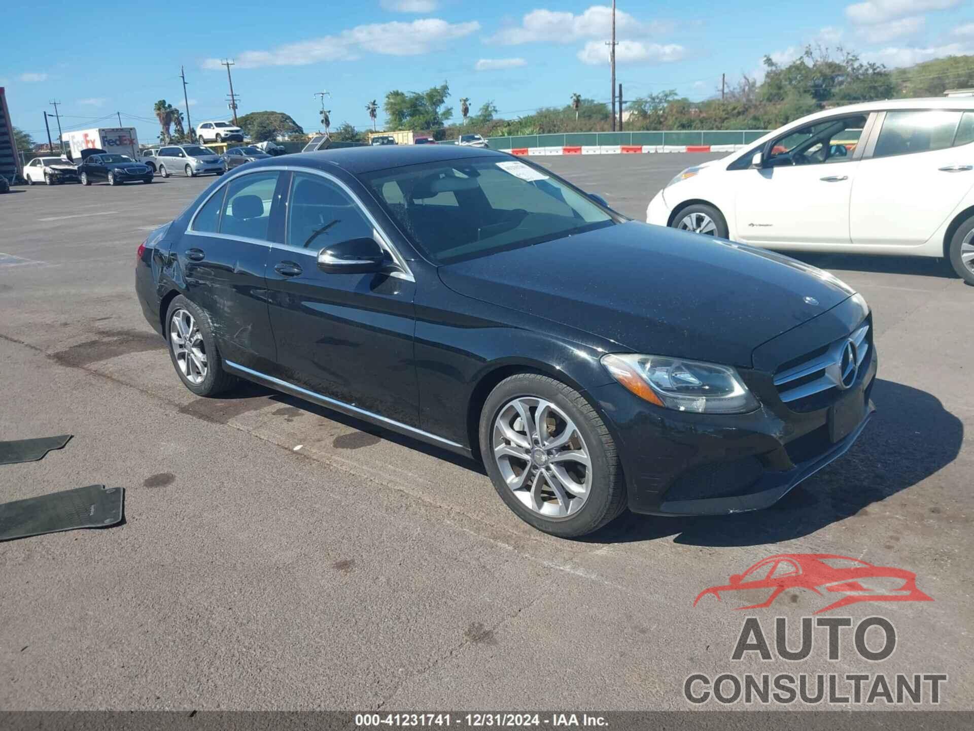 MERCEDES-BENZ C 300 2015 - 55SWF4JB6FU095141