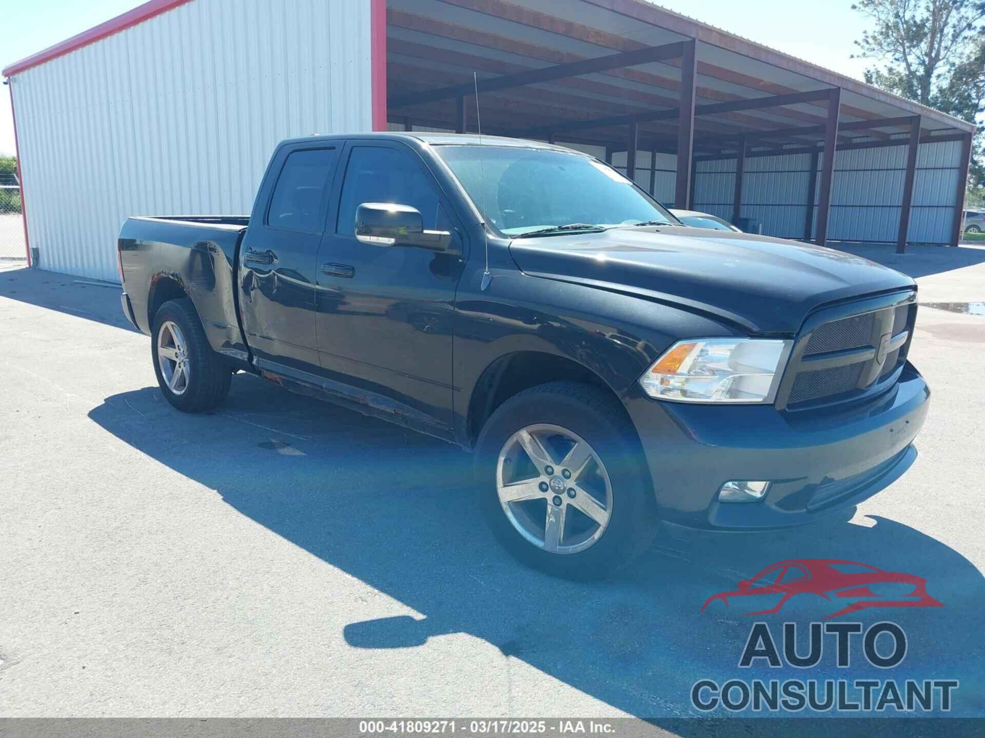 DODGE RAM 1500 2009 - 1D3HV18T59S700243