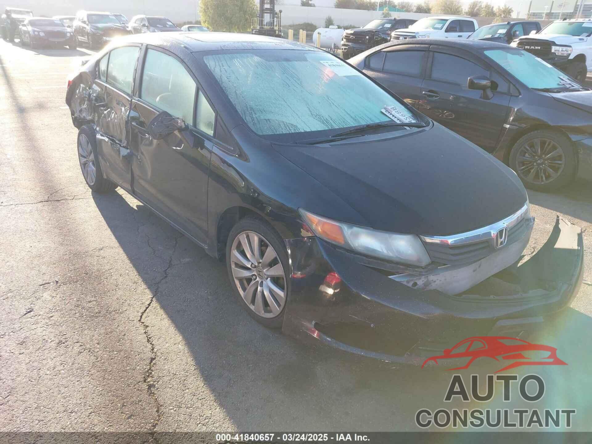 HONDA CIVIC 2012 - 2HGFB2F86CH329915
