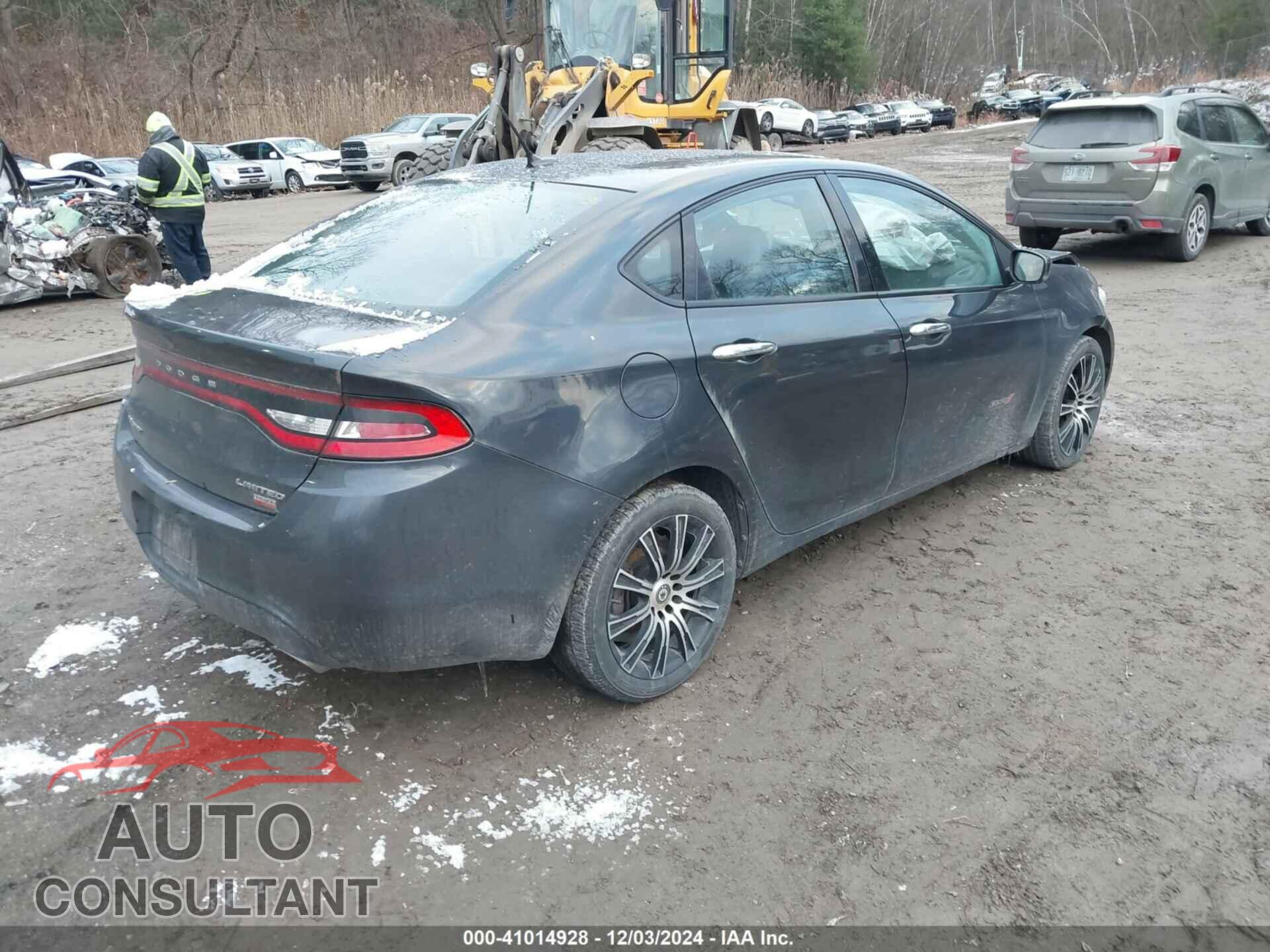 DODGE DART 2013 - 1C3CDFCH8DD703578
