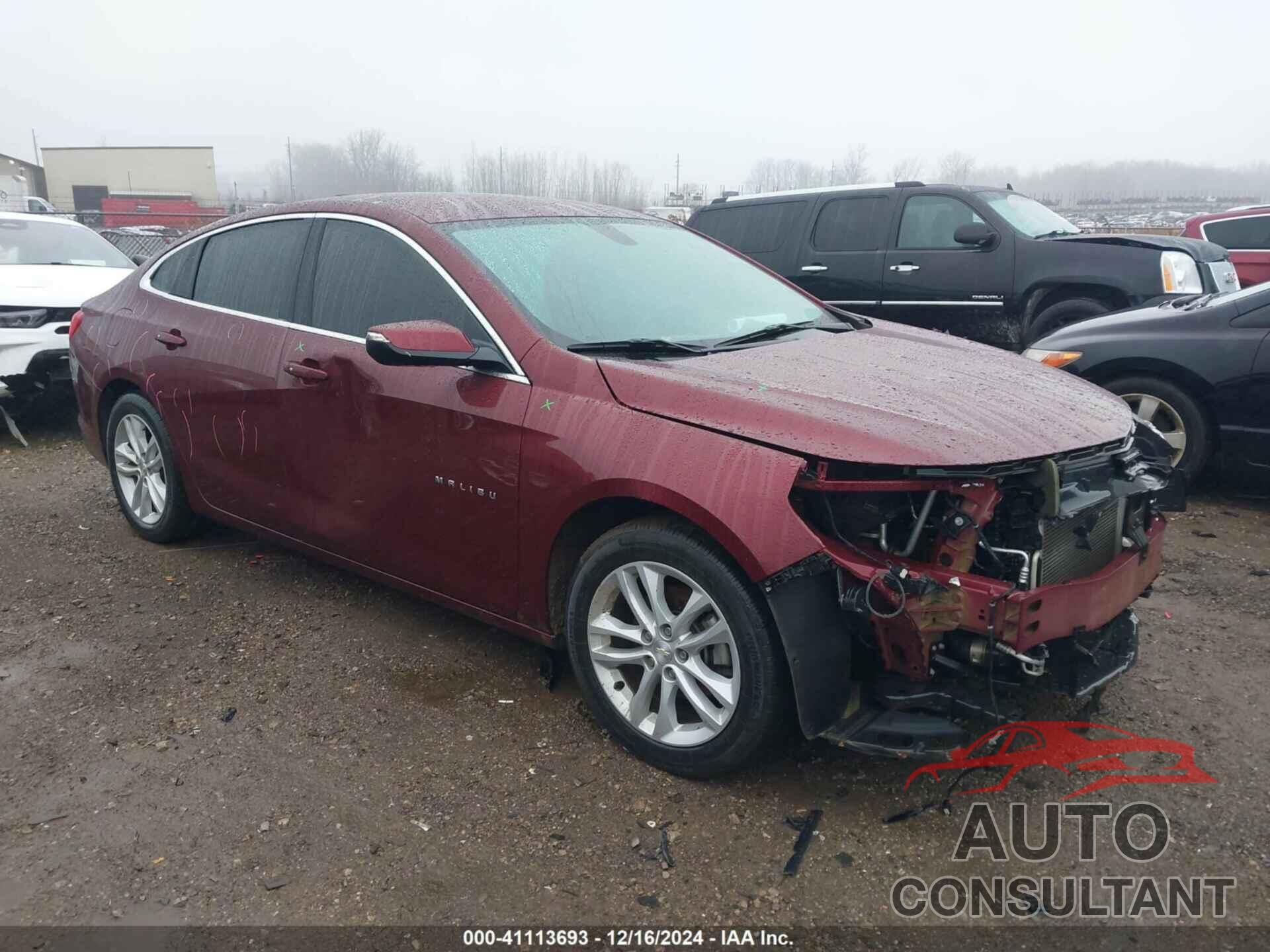 CHEVROLET MALIBU 2016 - 1G1ZE5ST0GF180173