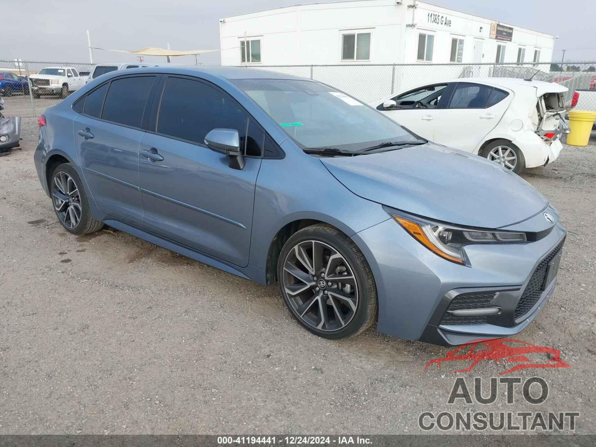 TOYOTA COROLLA 2021 - JTDS4MCE5MJ078415