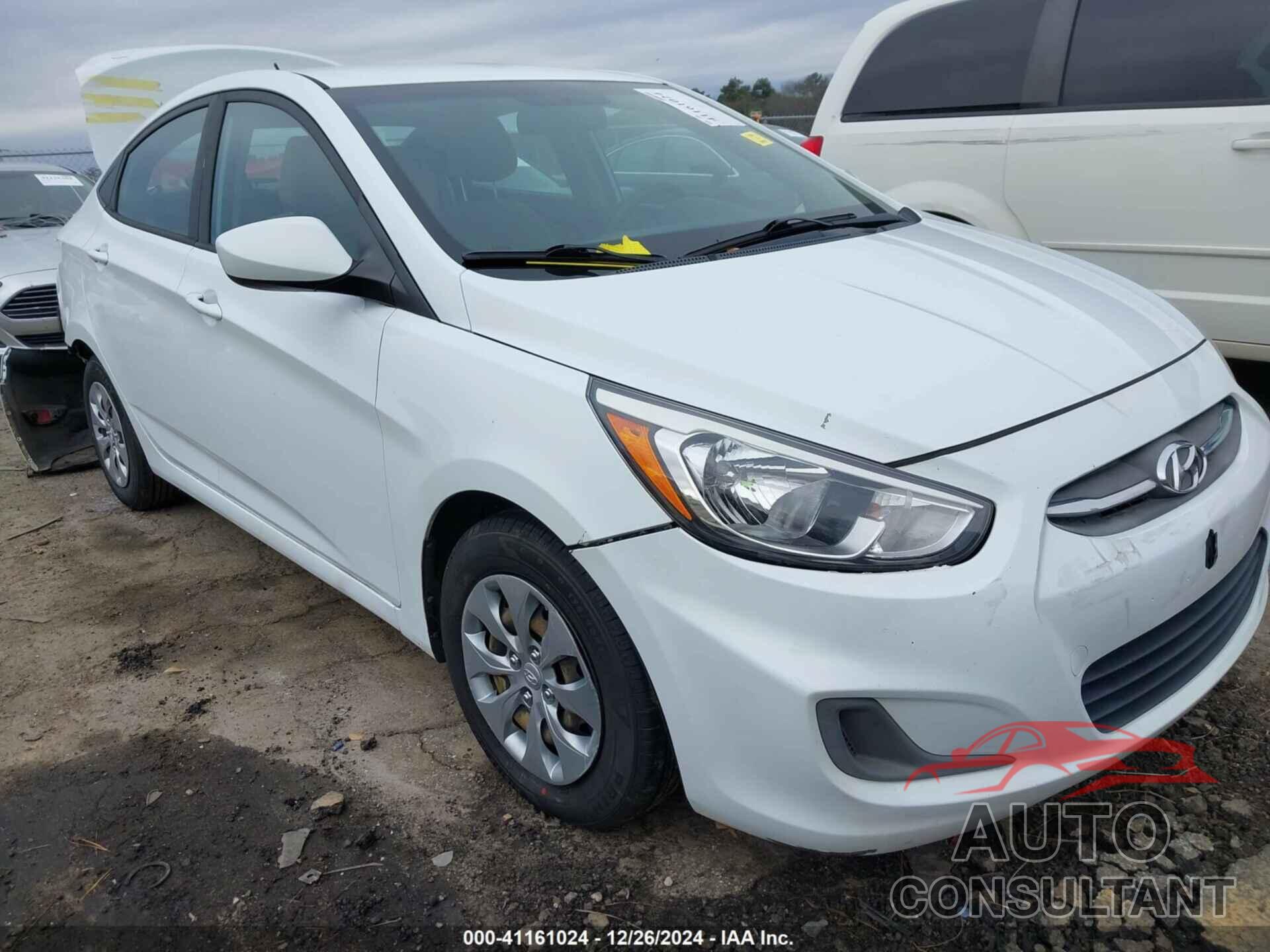 HYUNDAI ACCENT 2017 - KMHCT4AE4HU320492