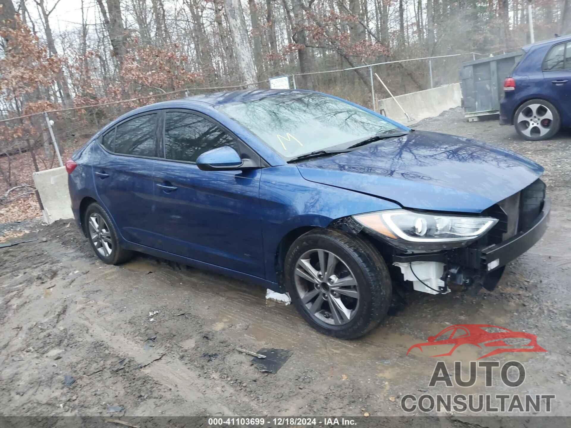 HYUNDAI ELANTRA 2017 - 5NPD84LF3HH060273