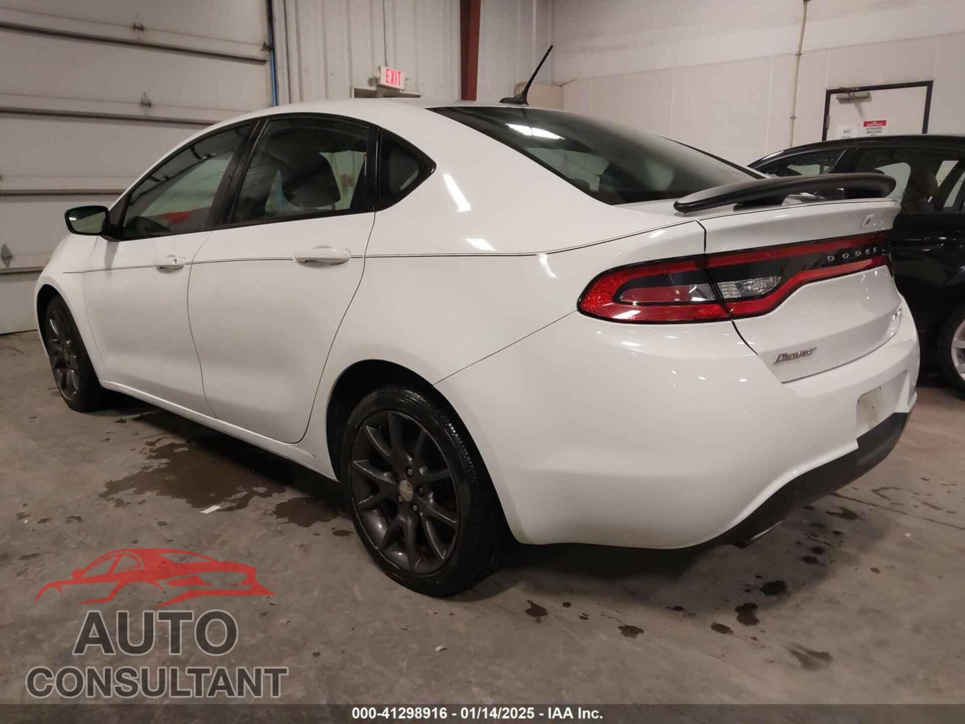 DODGE DART 2015 - 1C3CDFBB5FD403819