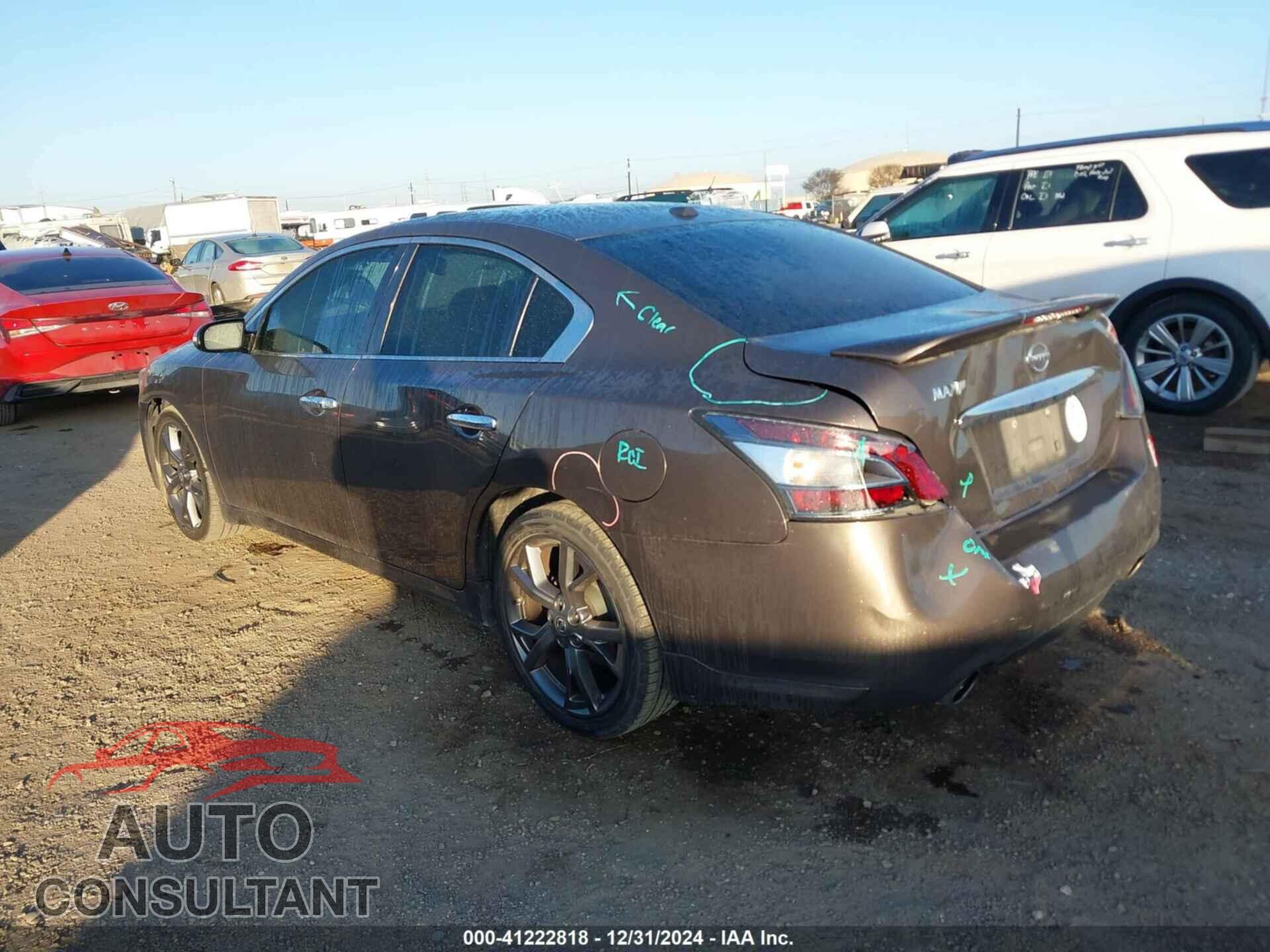 NISSAN MAXIMA 2014 - 1N4AA5AP1EC440766