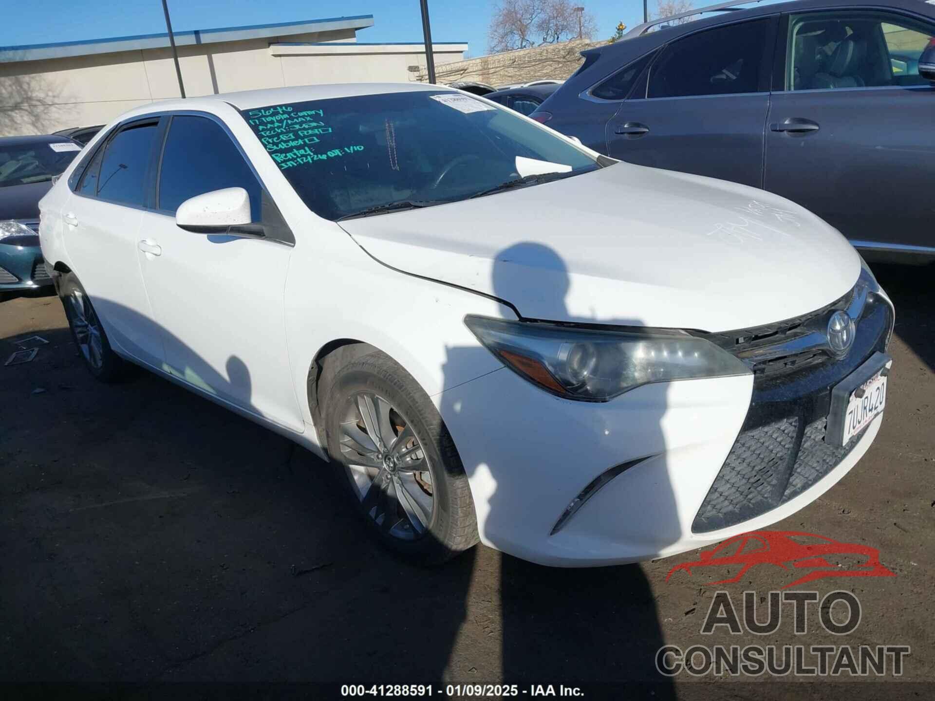 TOYOTA CAMRY 2017 - 4T1BF1FK8HU682406