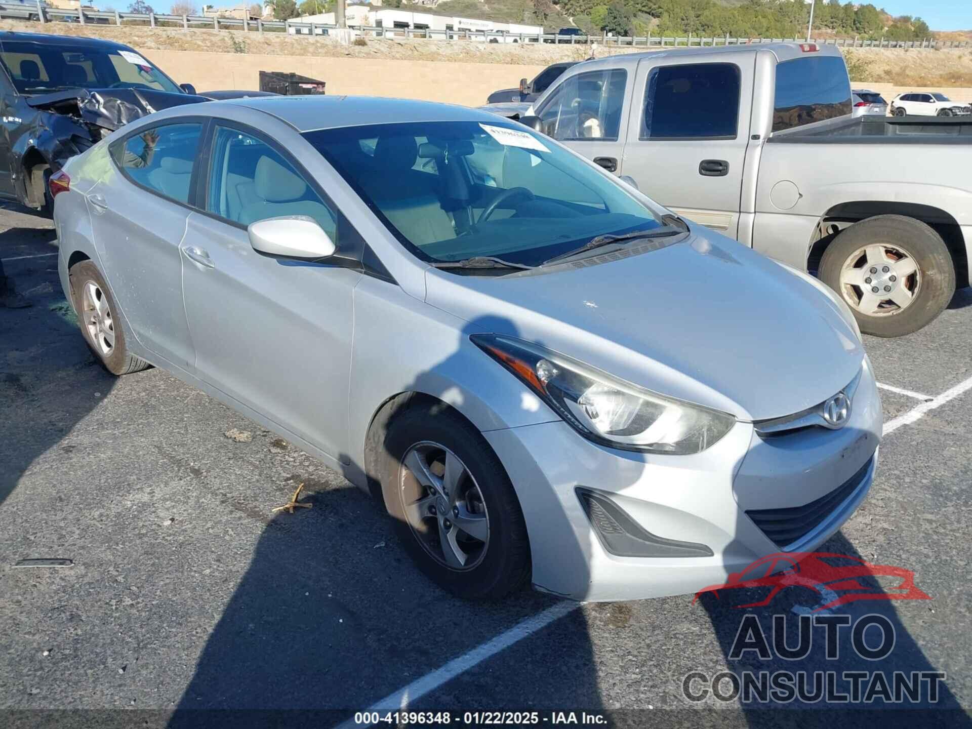 HYUNDAI ELANTRA 2014 - 5NPDH4AE4EH499410