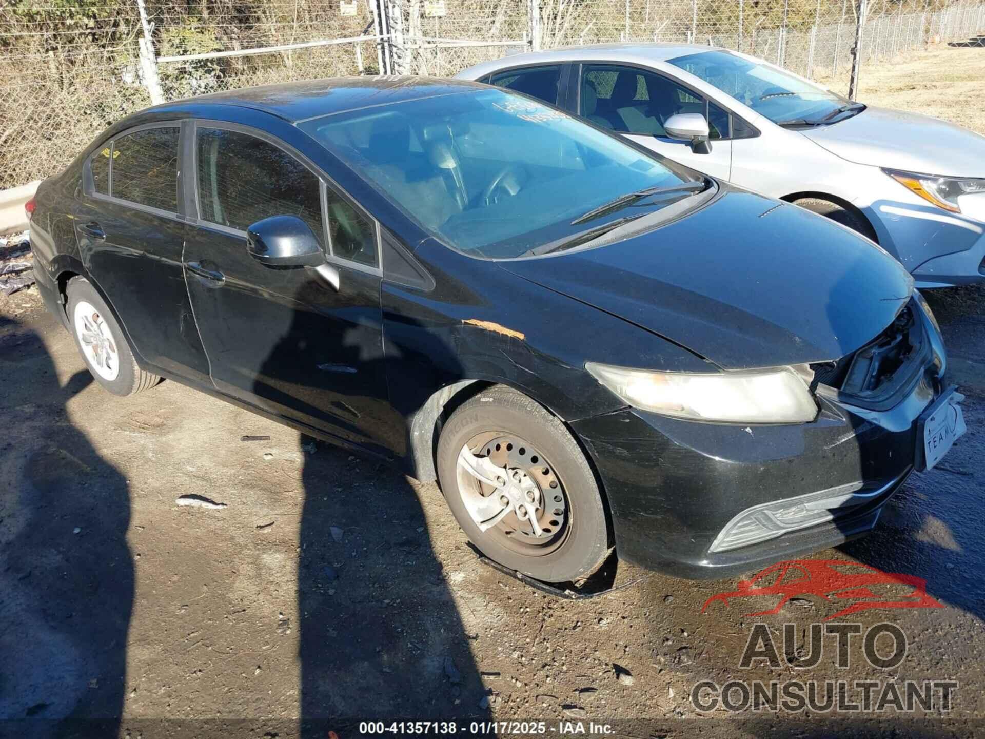 HONDA CIVIC 2013 - 2HGFB2F5XDH508319