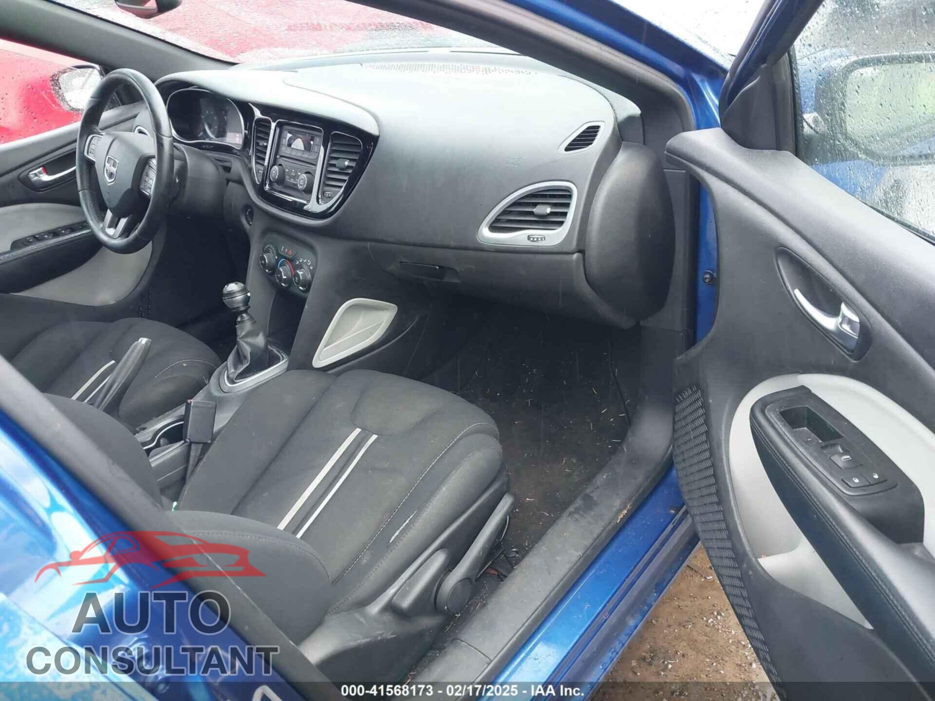 DODGE DART 2013 - 1C3CDFBH1DD234075