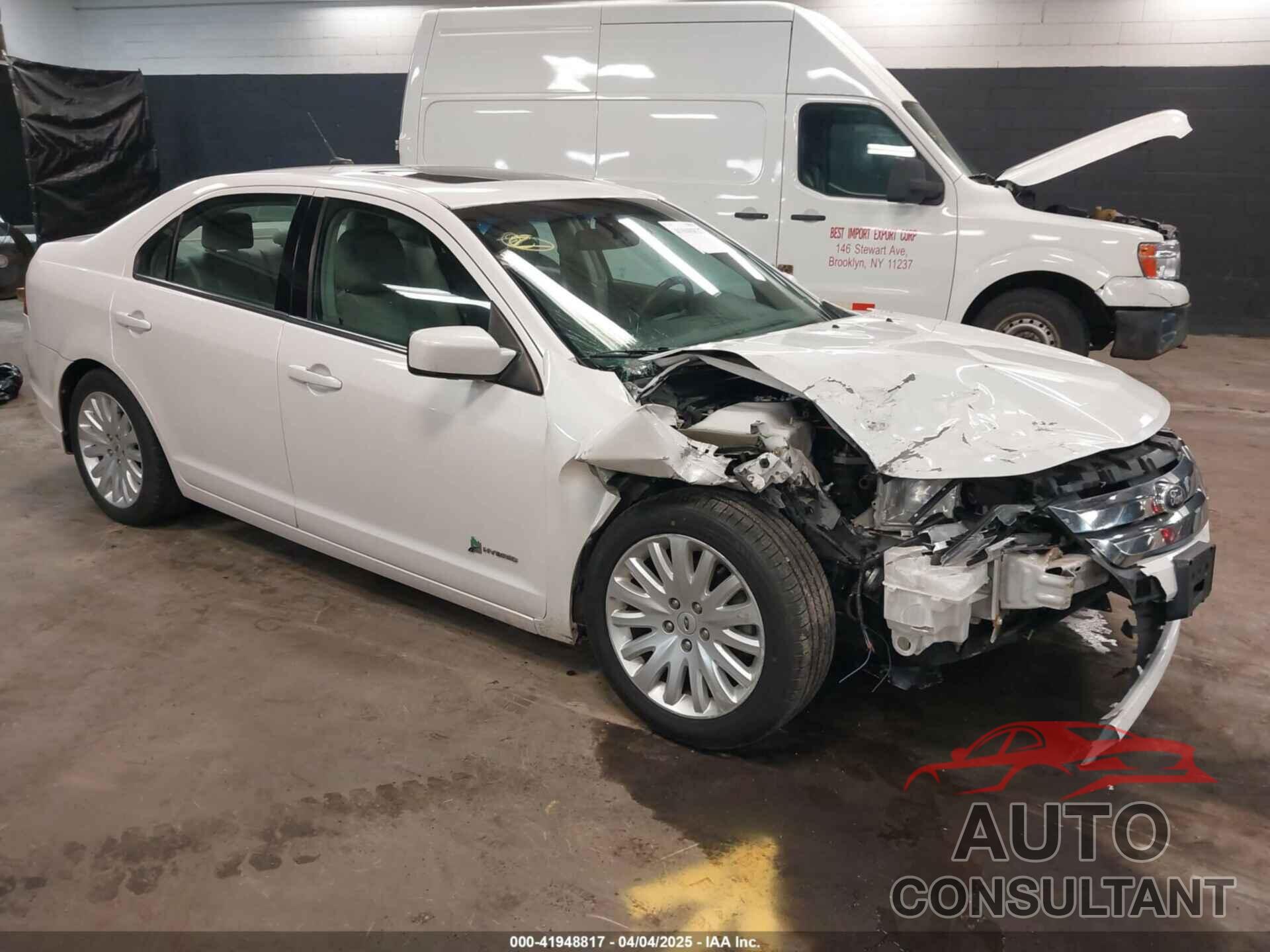 FORD FUSION HYBRID 2012 - 3FADP0L34CR404769
