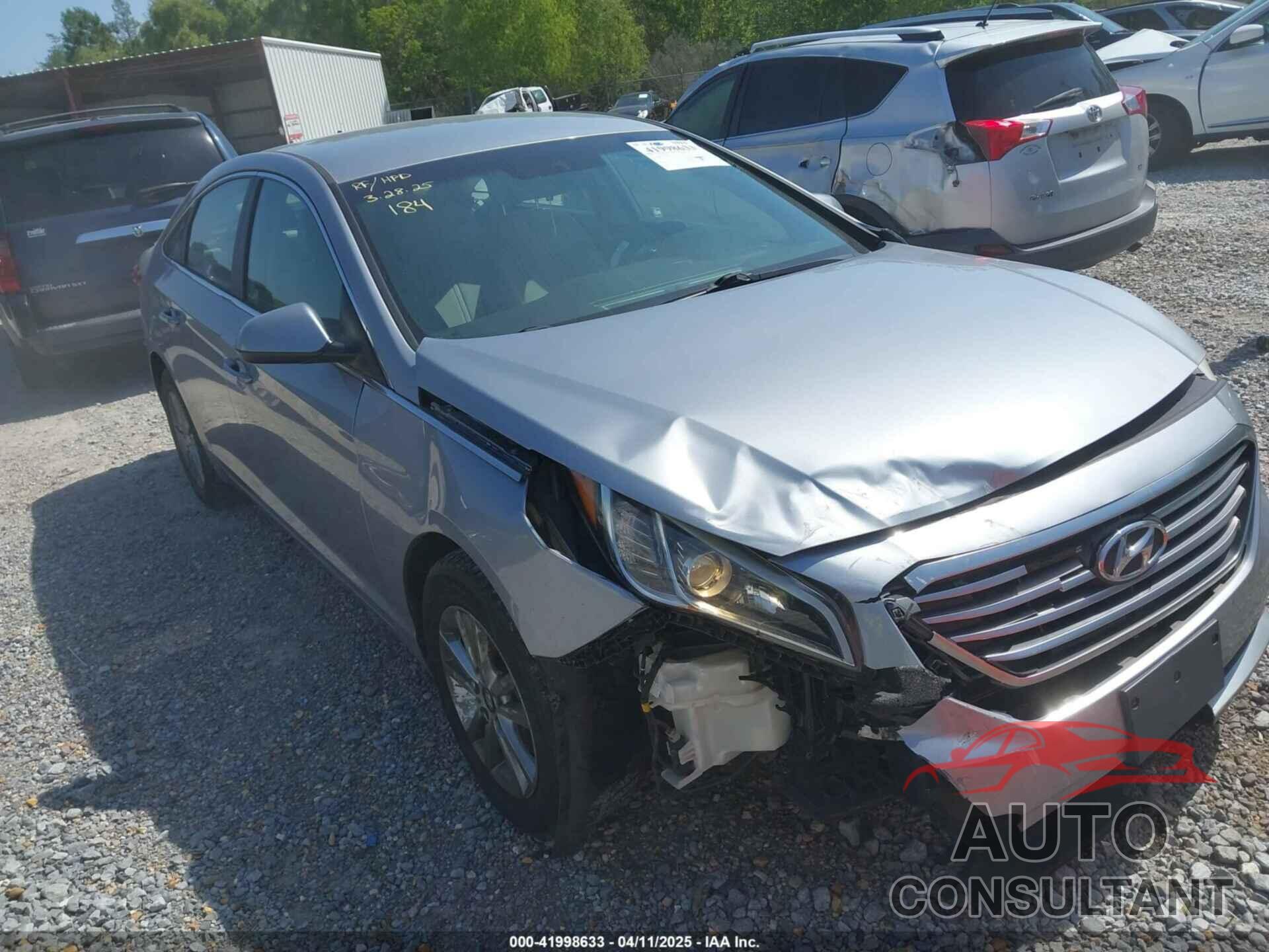 HYUNDAI SONATA 2017 - 5NPE24AF9HH540634