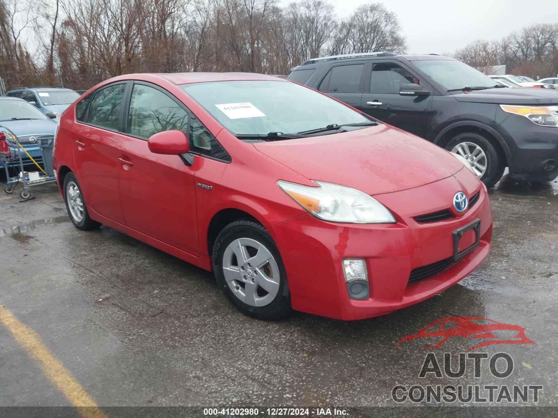 TOYOTA PRIUS 2011 - JTDKN3DU3B5313882