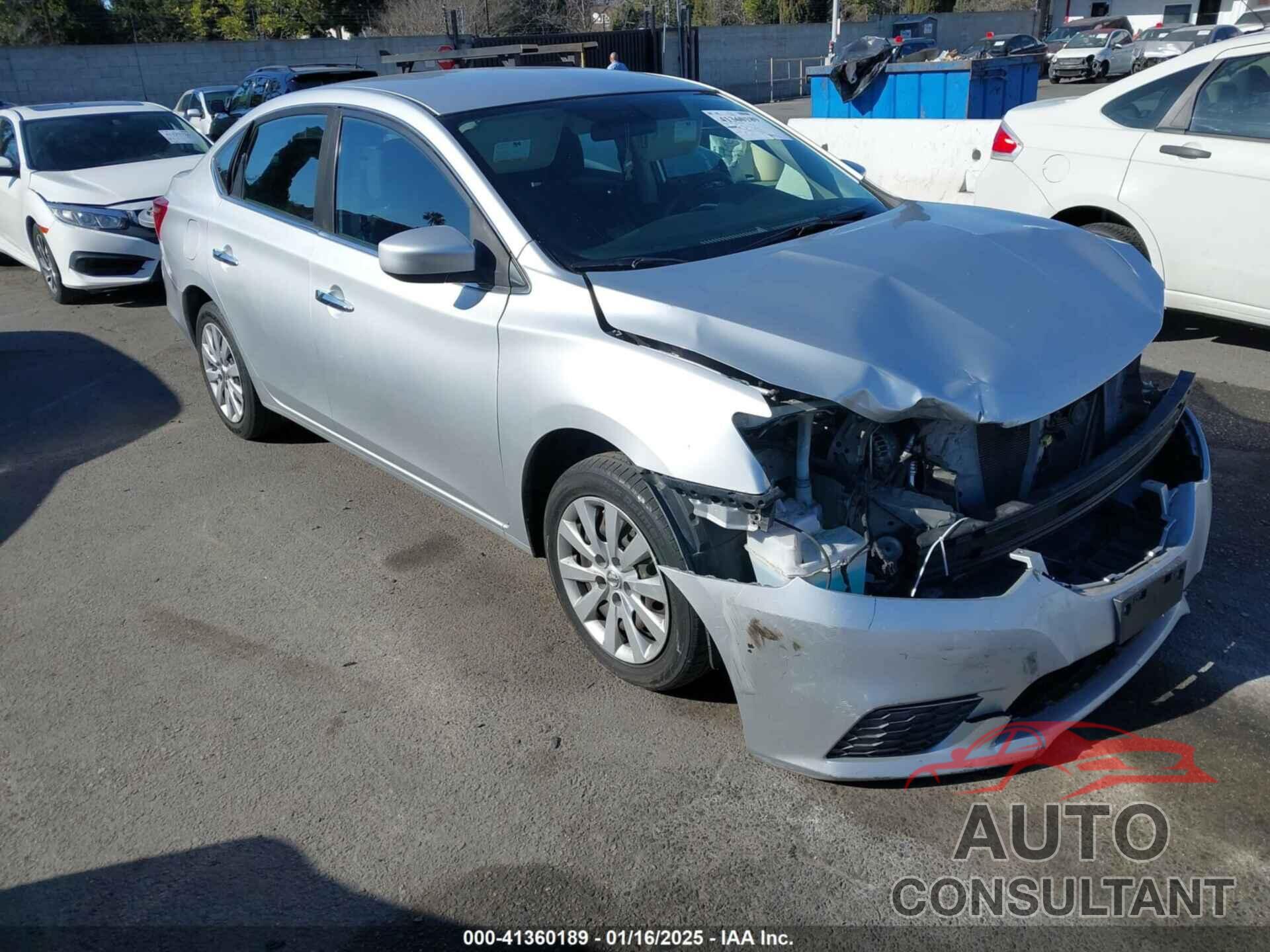 NISSAN SENTRA 2016 - 3N1AB7AP7GY275631