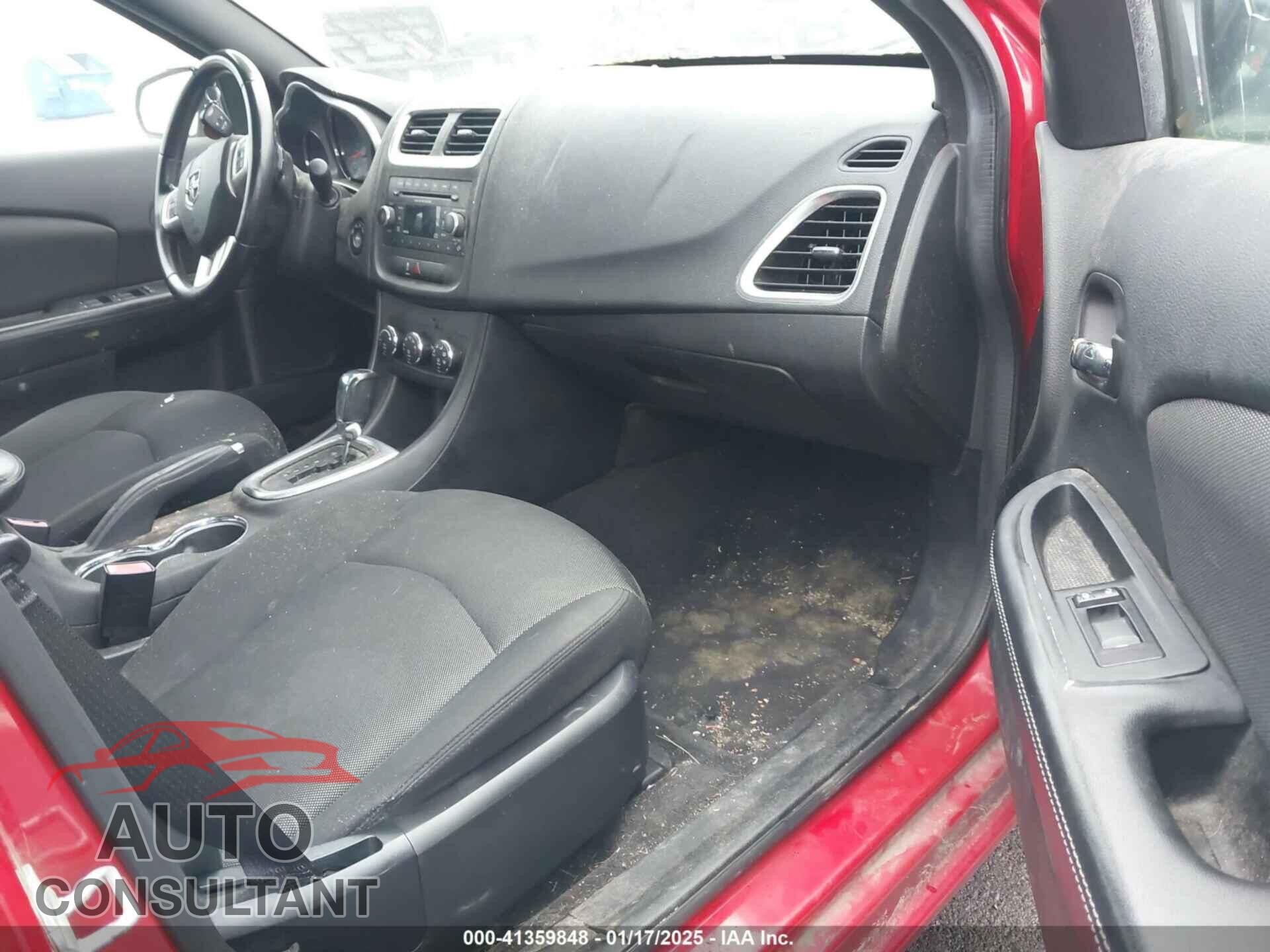 DODGE AVENGER 2013 - 1C3CDZCB9DN660800