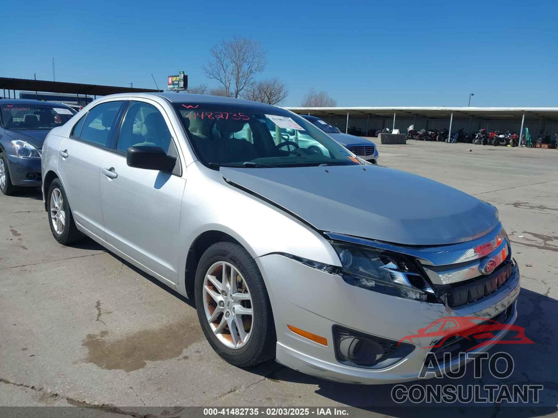 FORD FUSION 2011 - 3FAHP0GA5BR210440