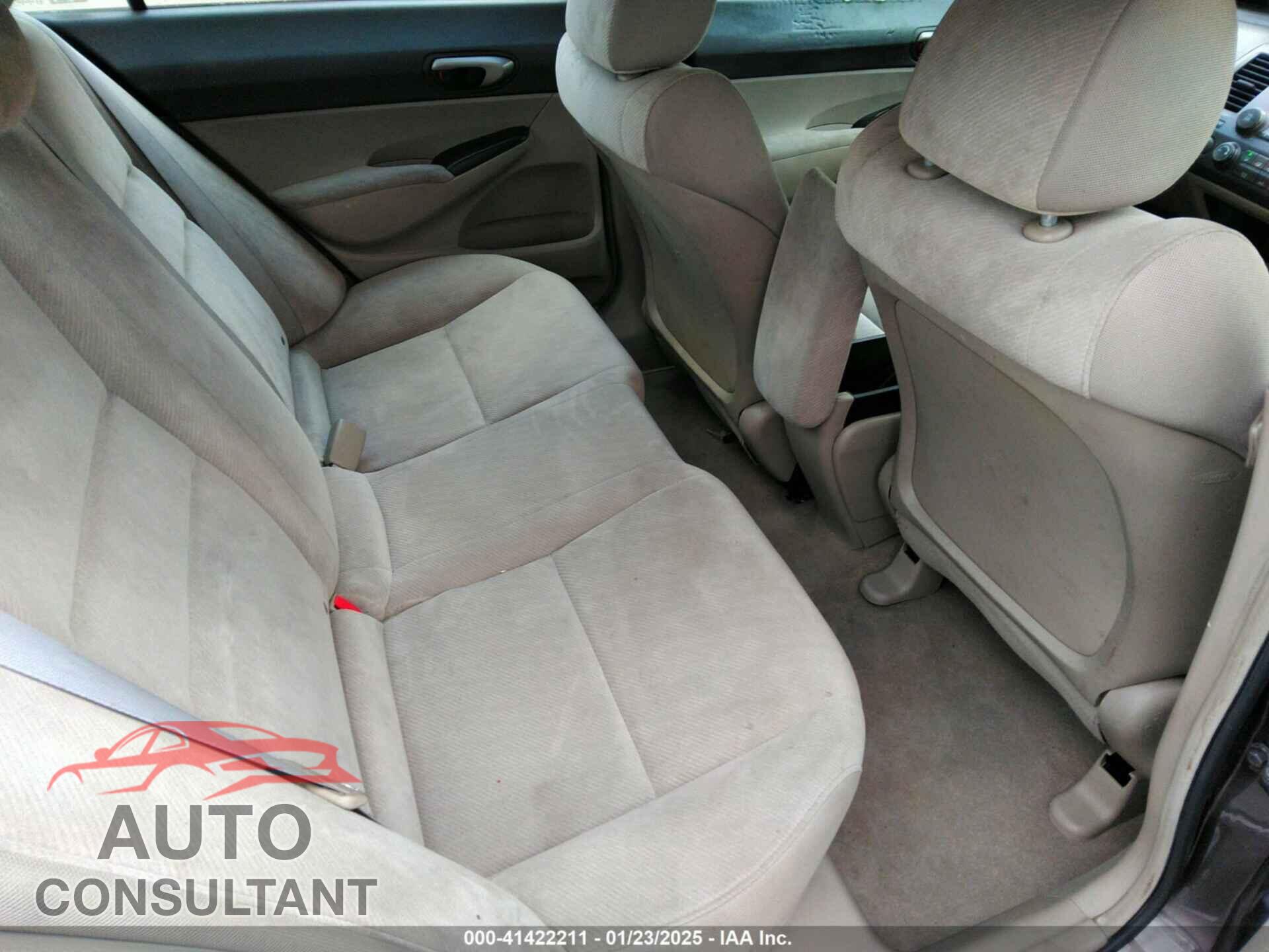 HONDA CIVIC 2011 - 19XFA1F59BE016434