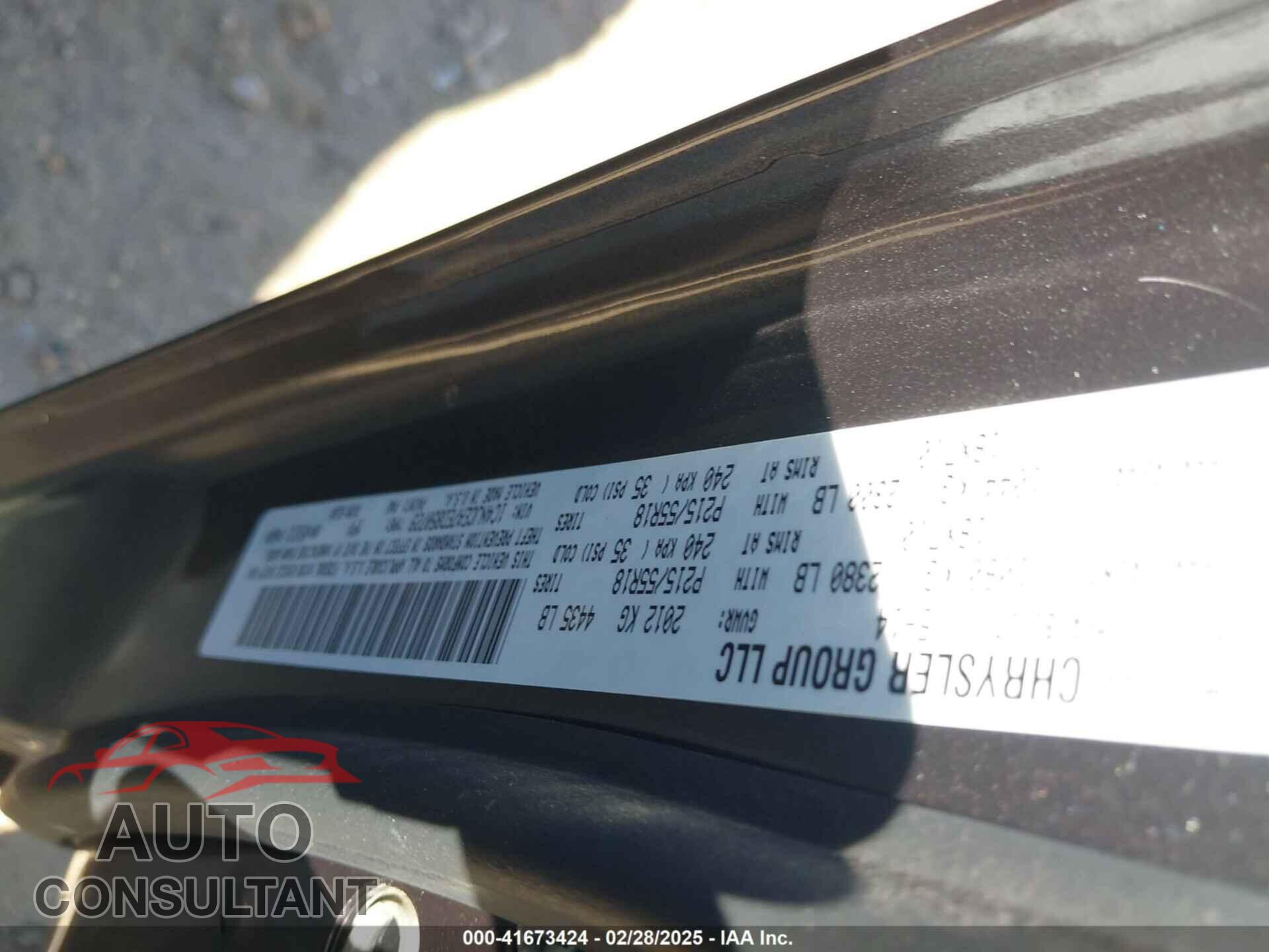 JEEP COMPASS 2014 - 1C4NJCEA7ED850729