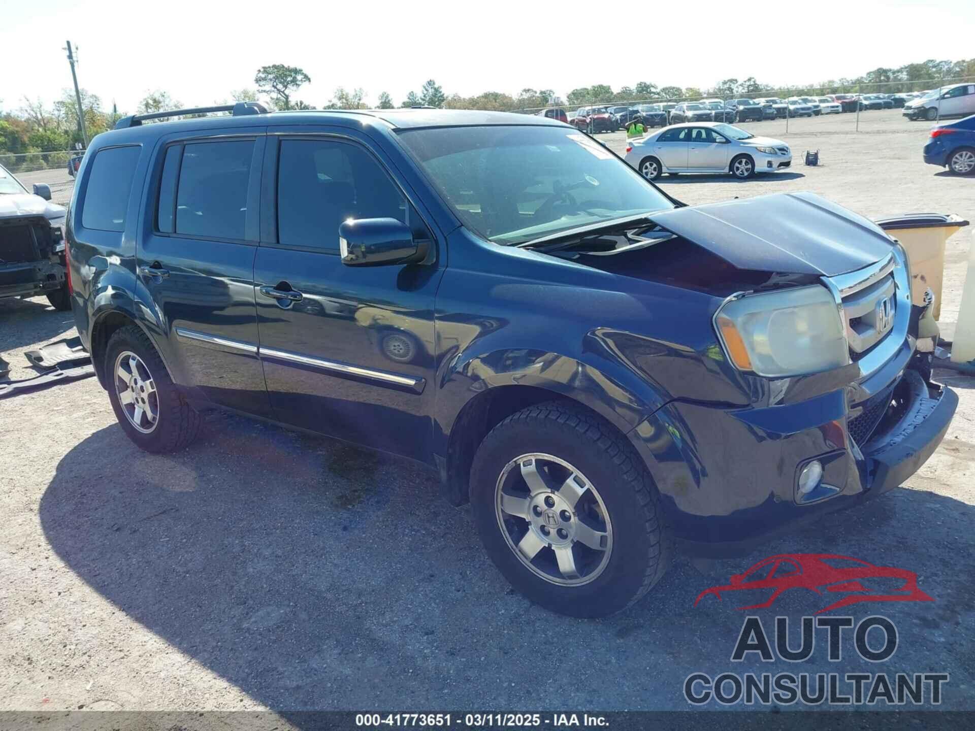 HONDA PILOT 2011 - 5FNYF4H97BB103450